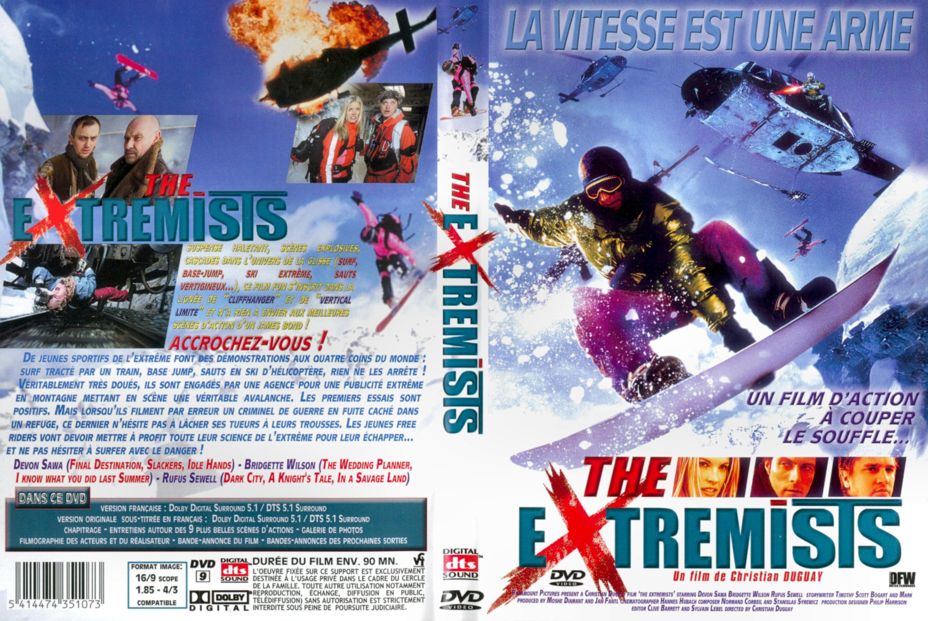 Jaquette DVD The extremists v2