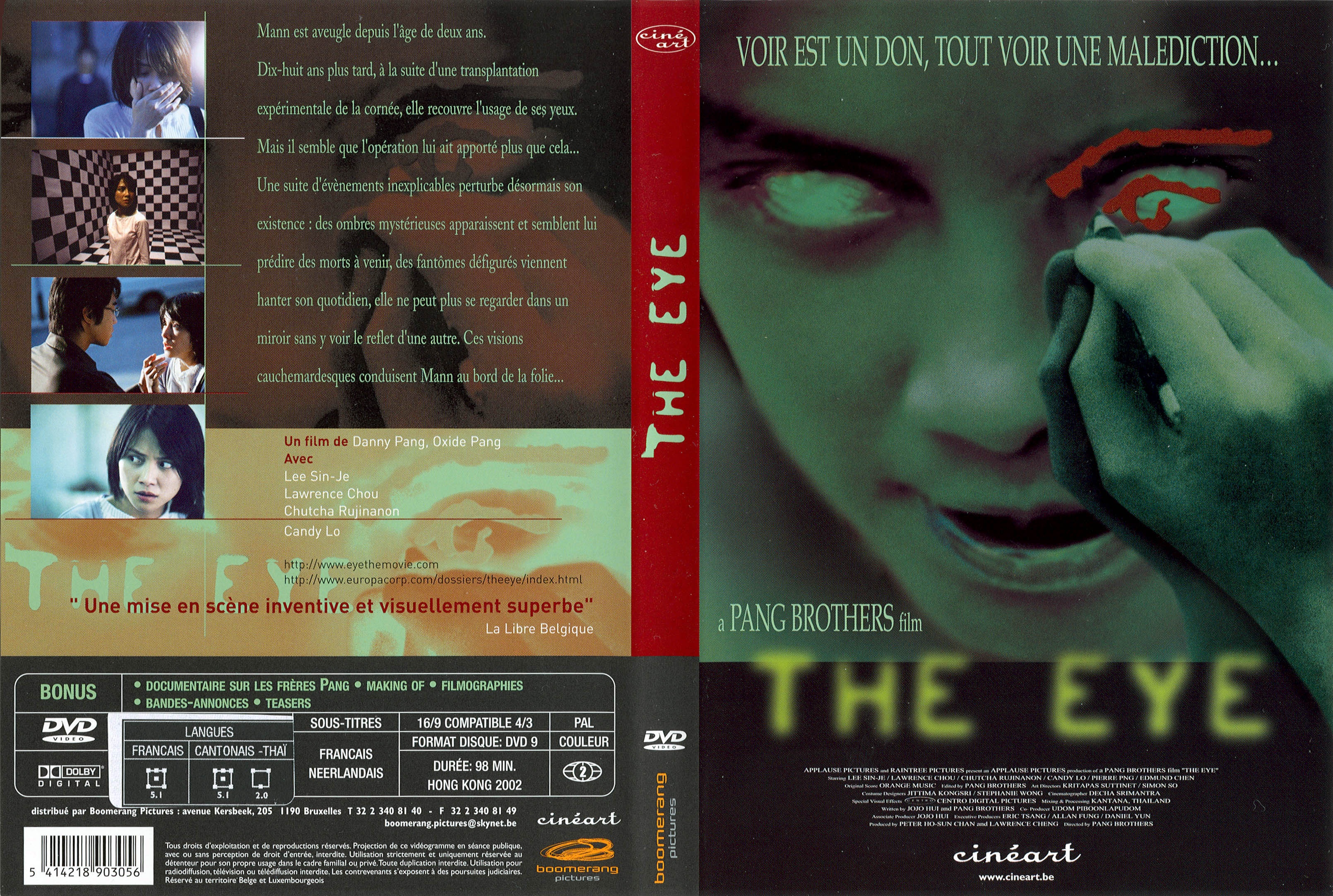 Jaquette DVD The eye