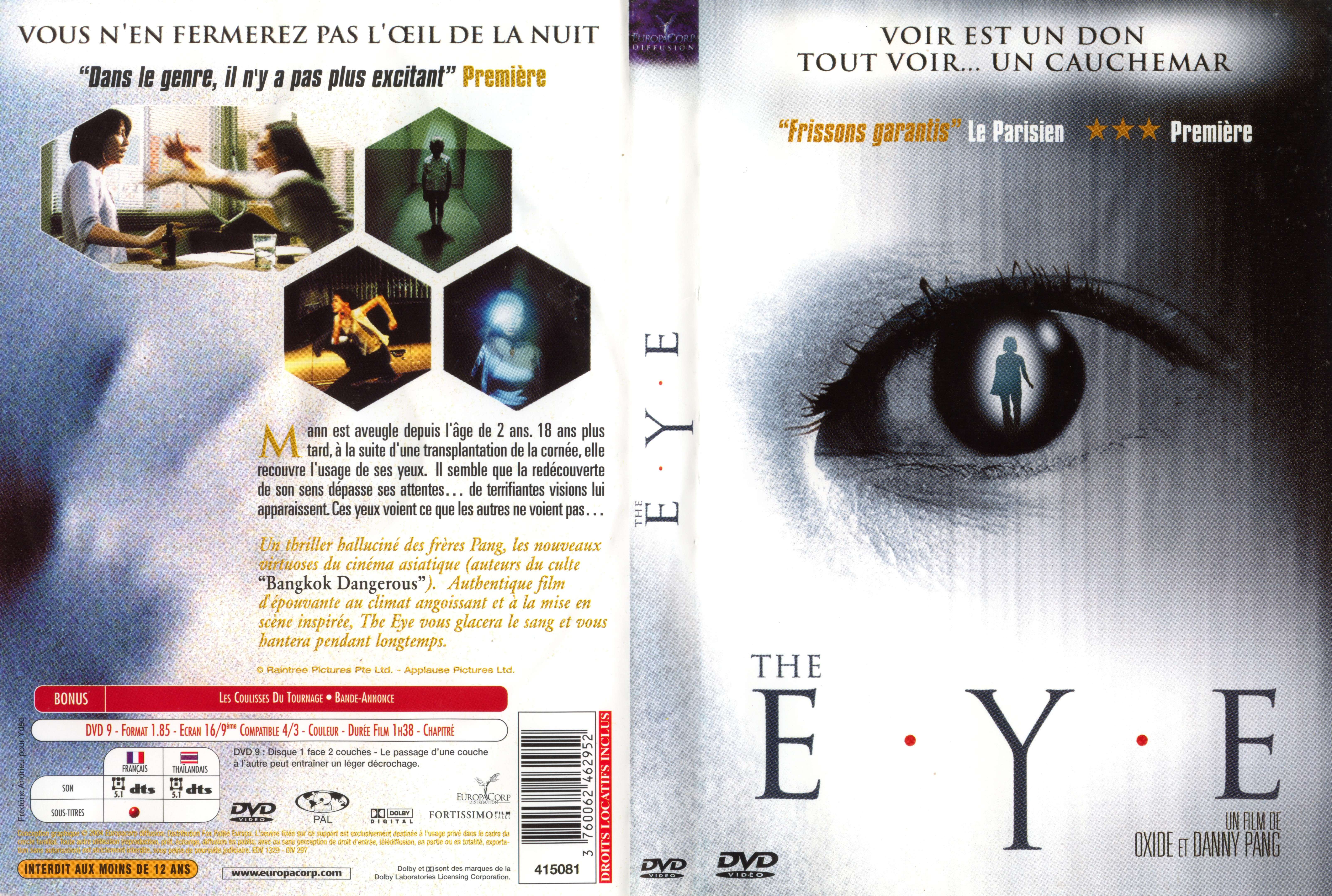 Jaquette DVD The eye v2