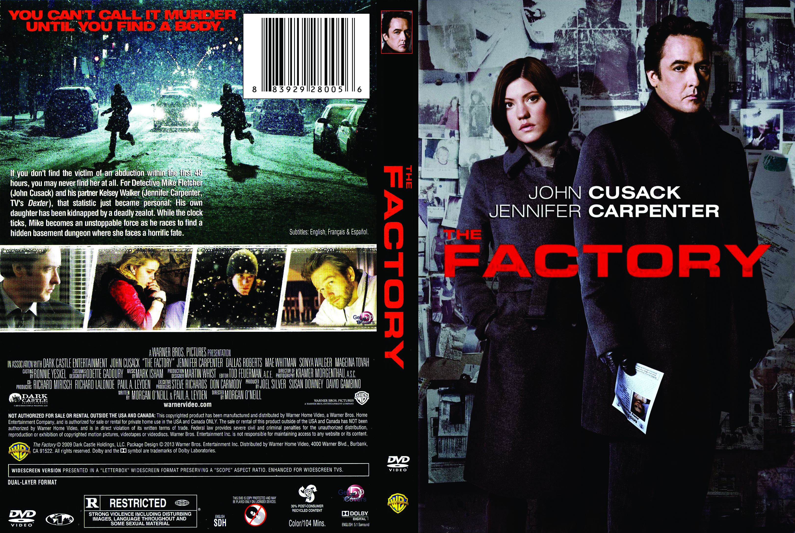 Jaquette DVD The factory Zone 1