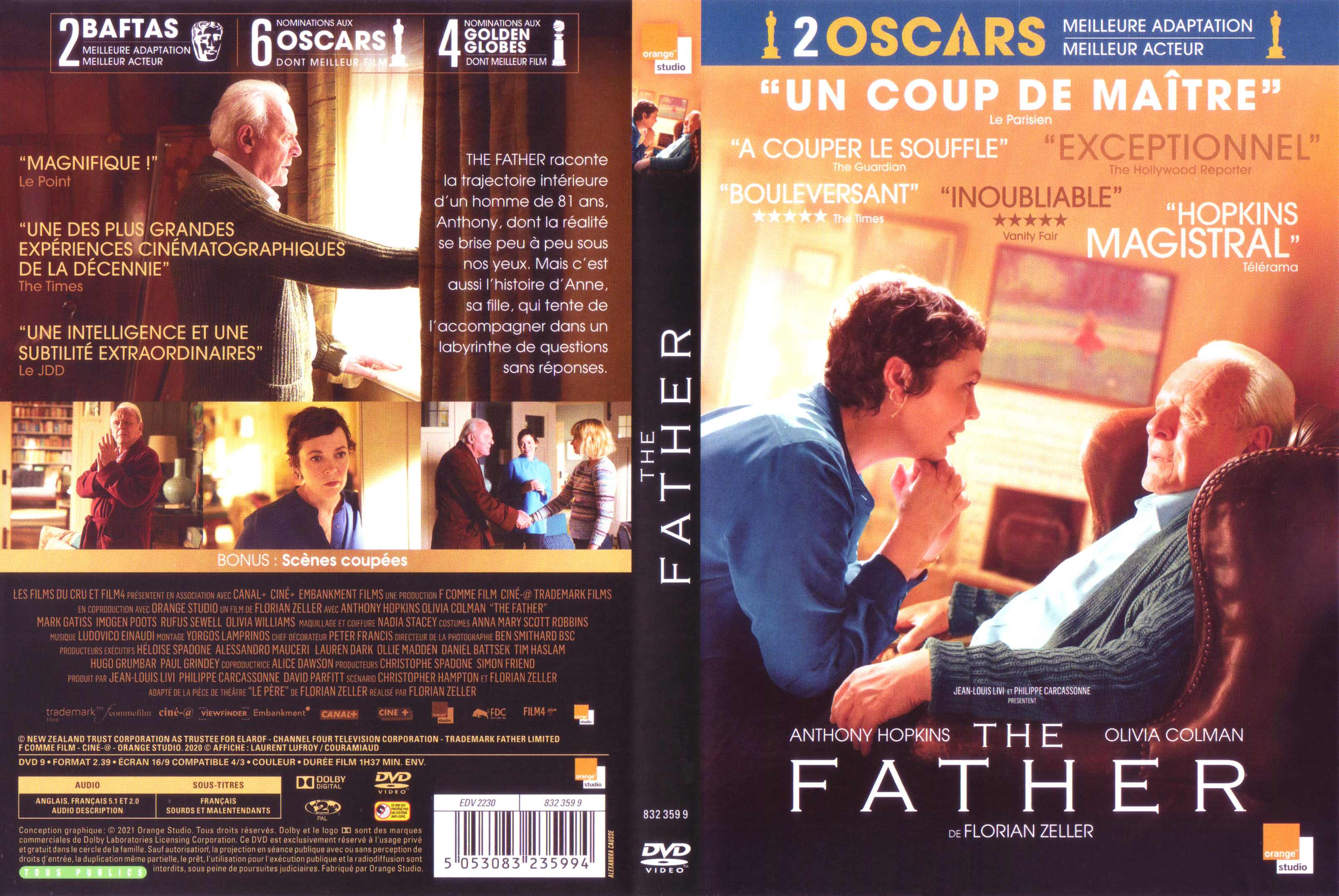 Jaquette DVD The father