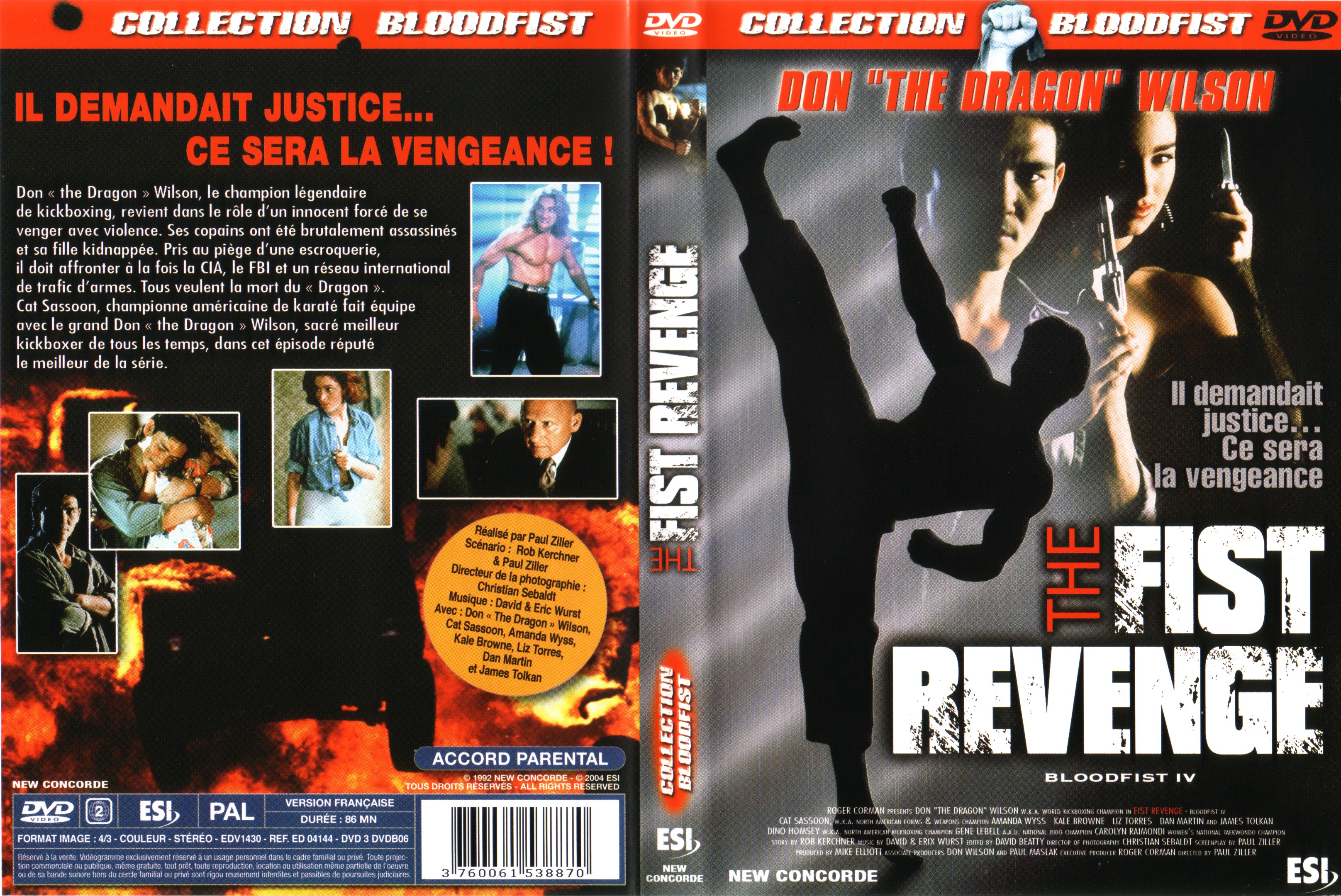 Jaquette DVD The fist revenge