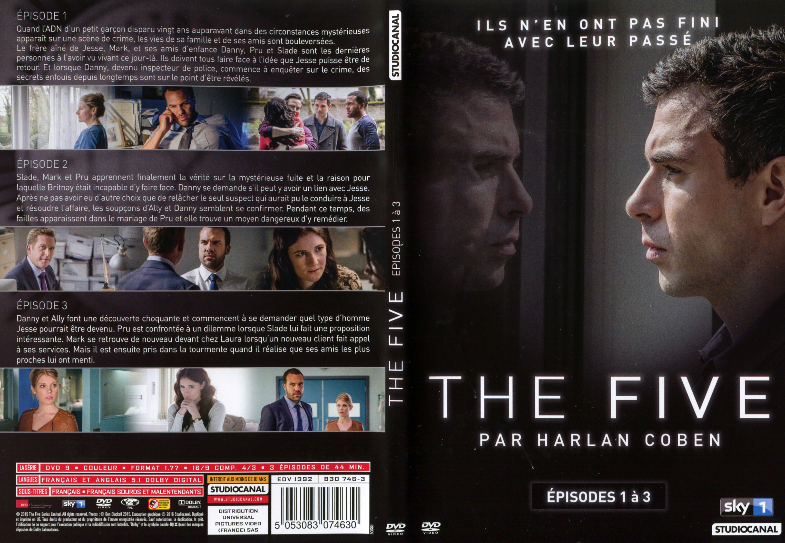 Jaquette DVD The five ep 1-3