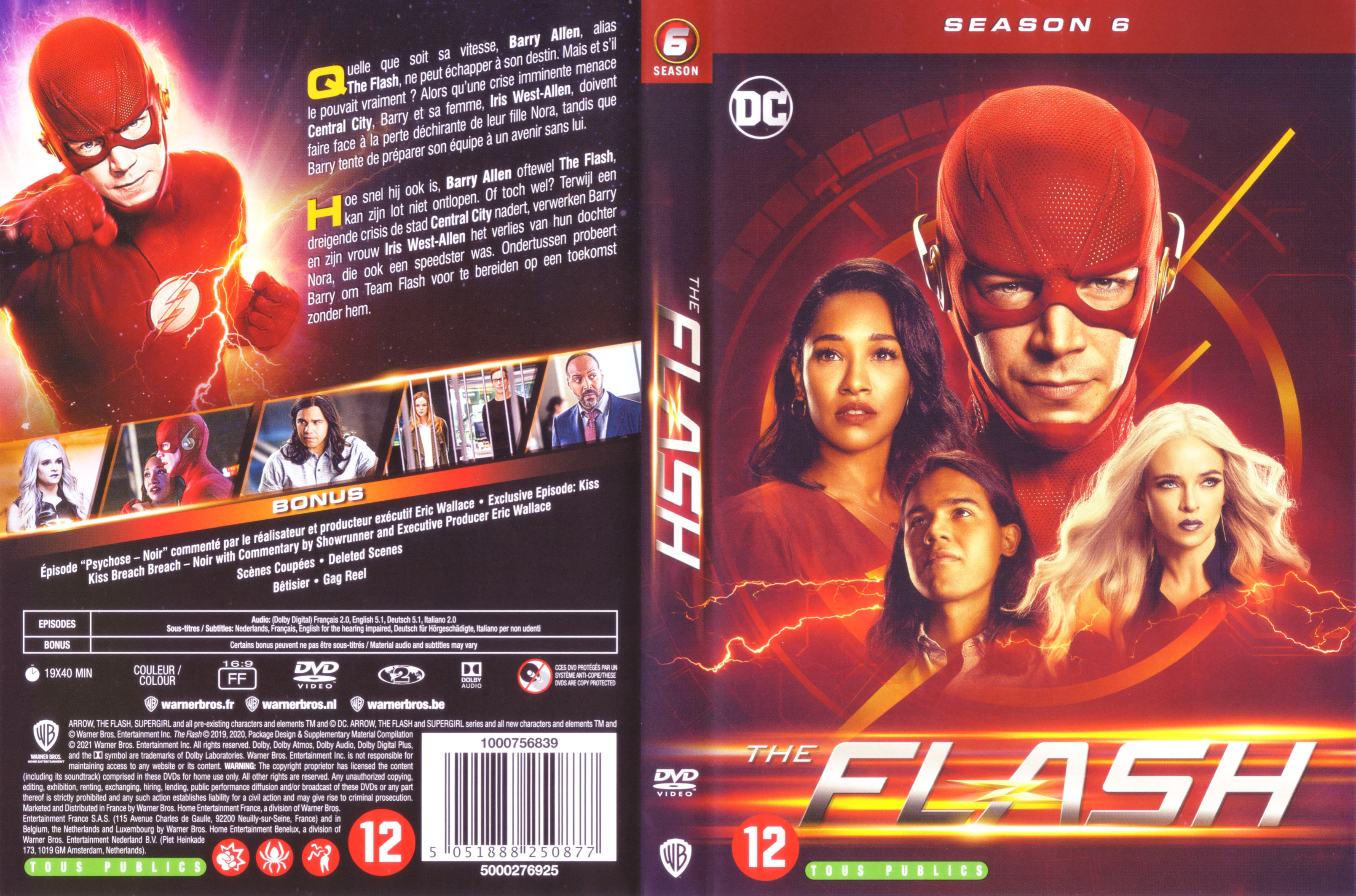 Jaquette DVD The flash Saison 6