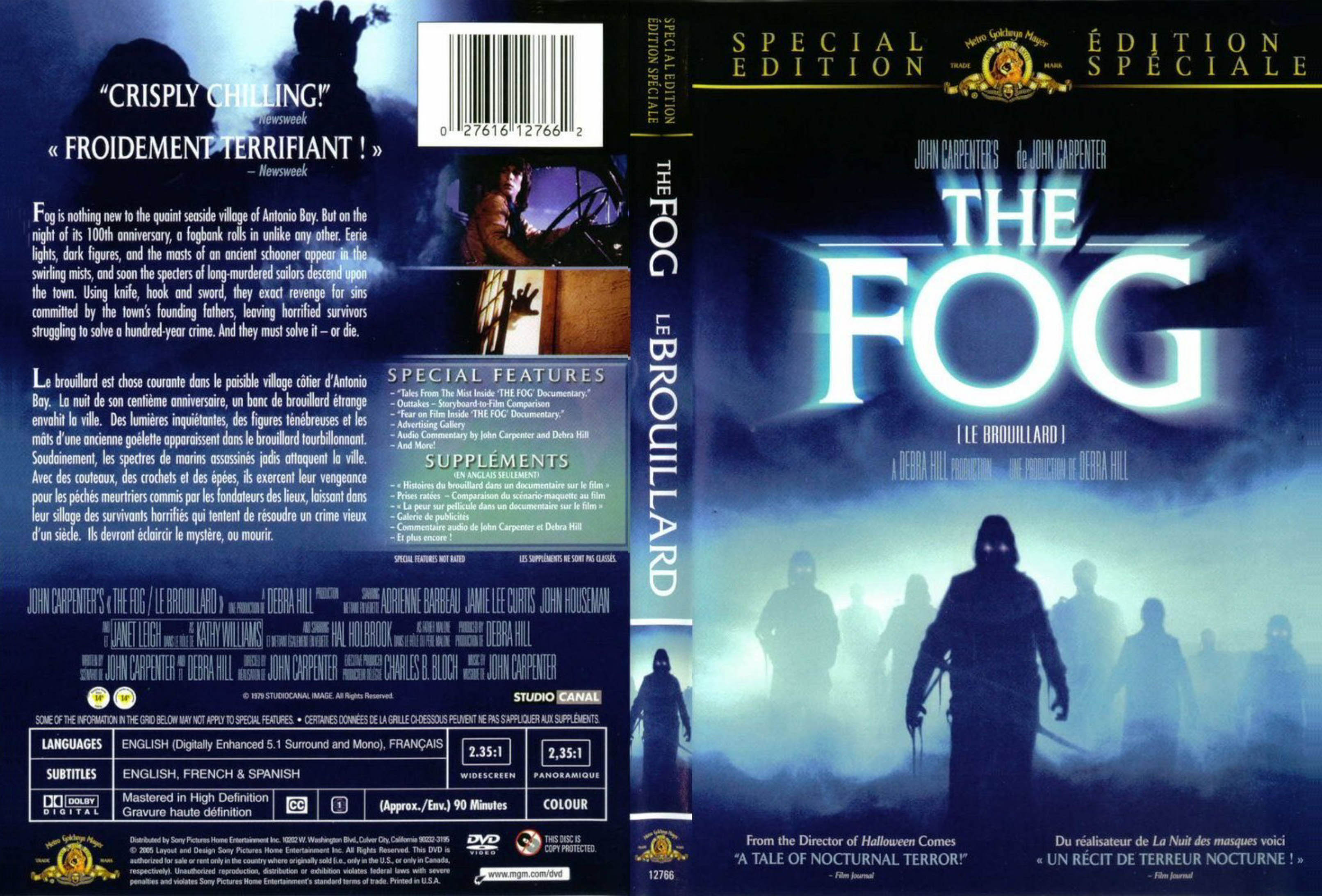 Jaquette DVD The fog