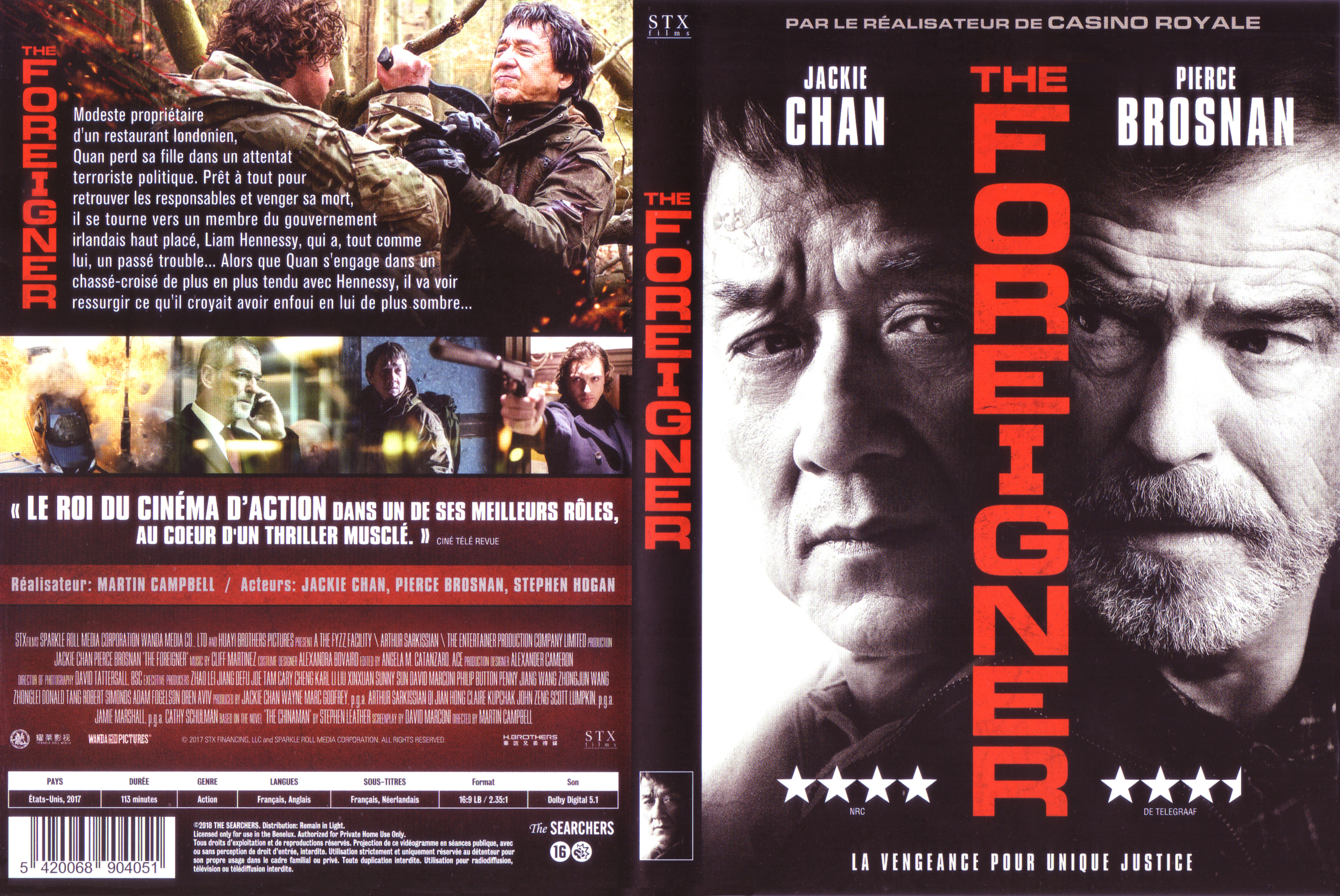 Jaquette DVD The foreigner V2