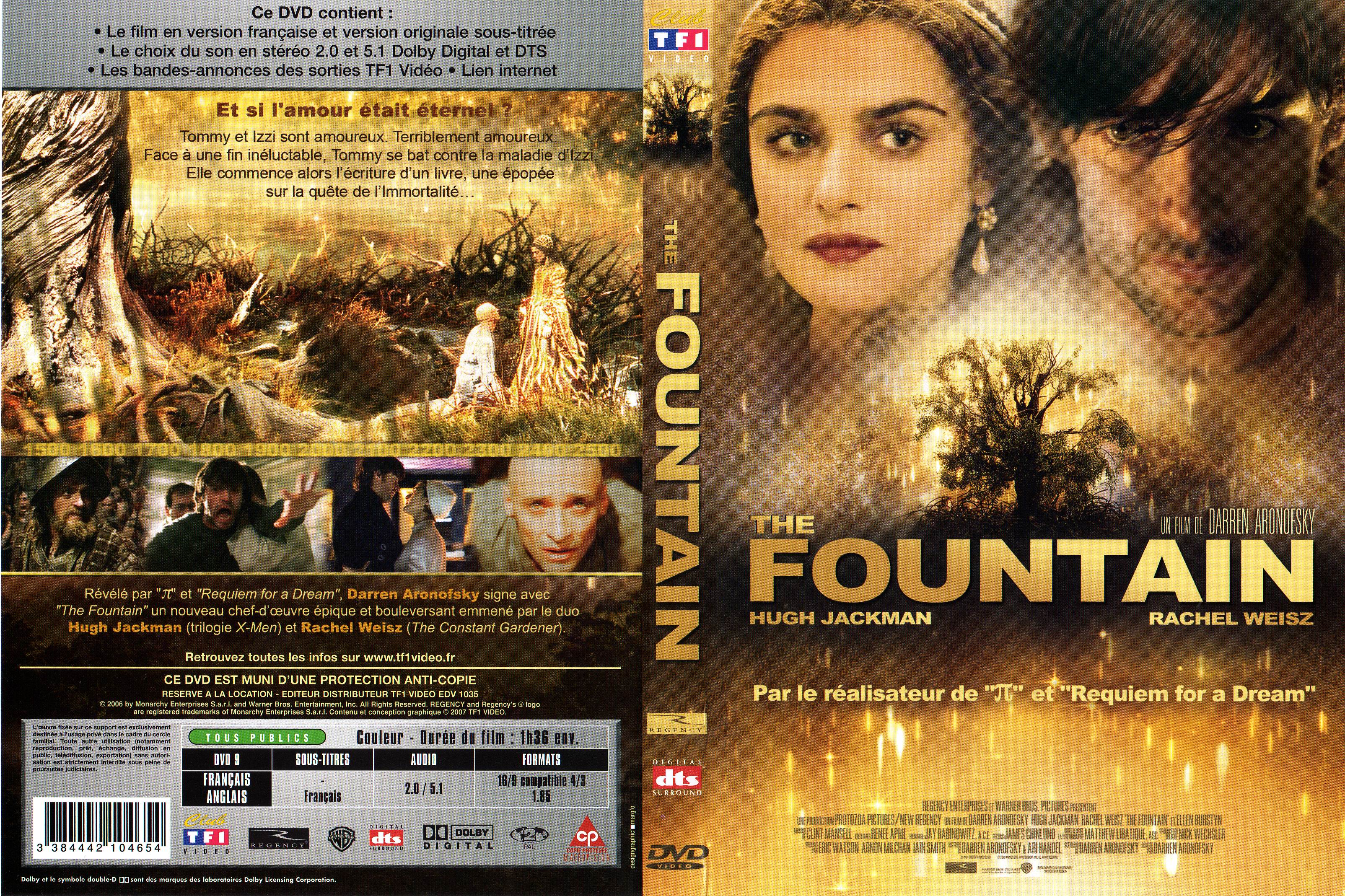 Jaquette DVD The fountain