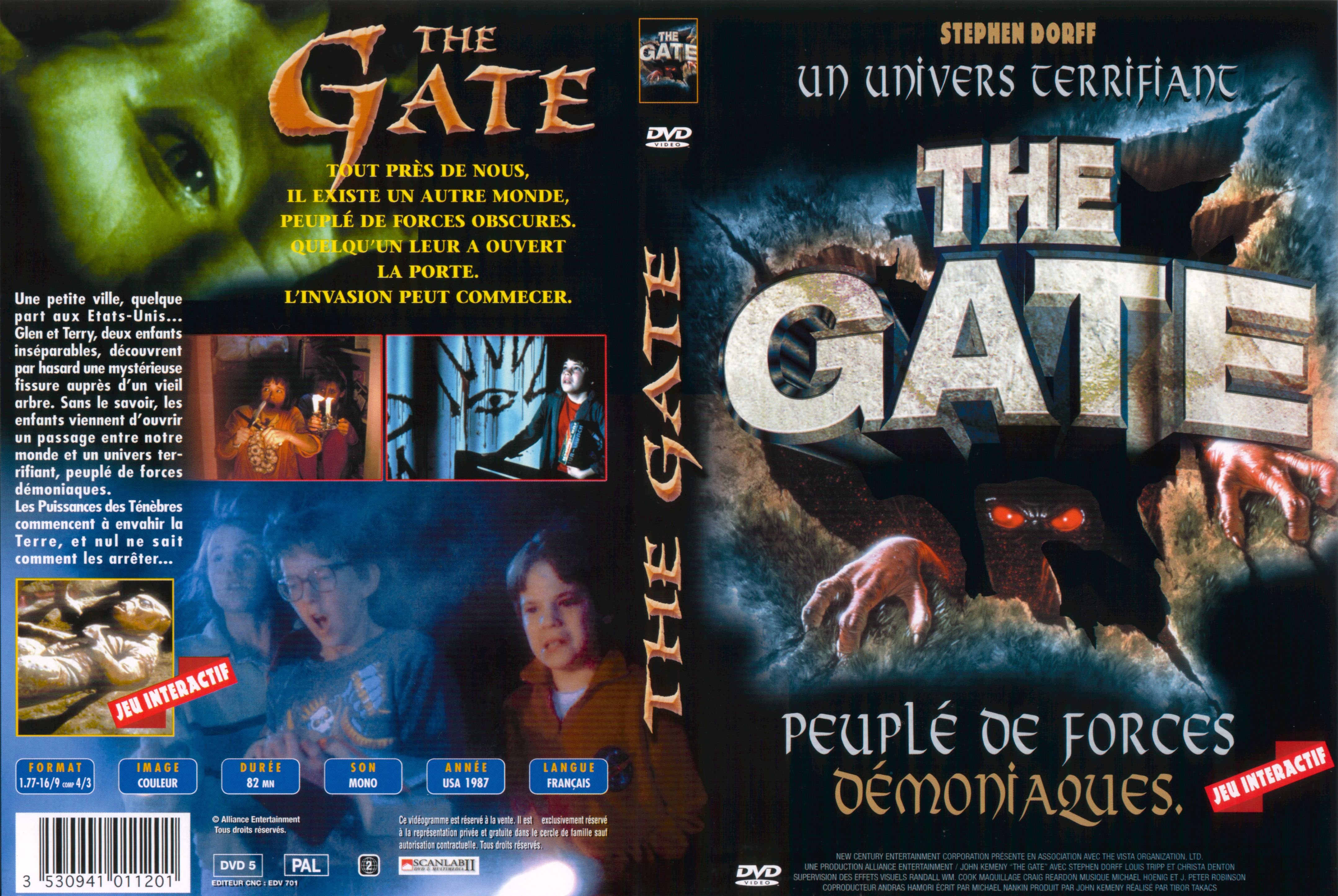 Jaquette DVD The gate