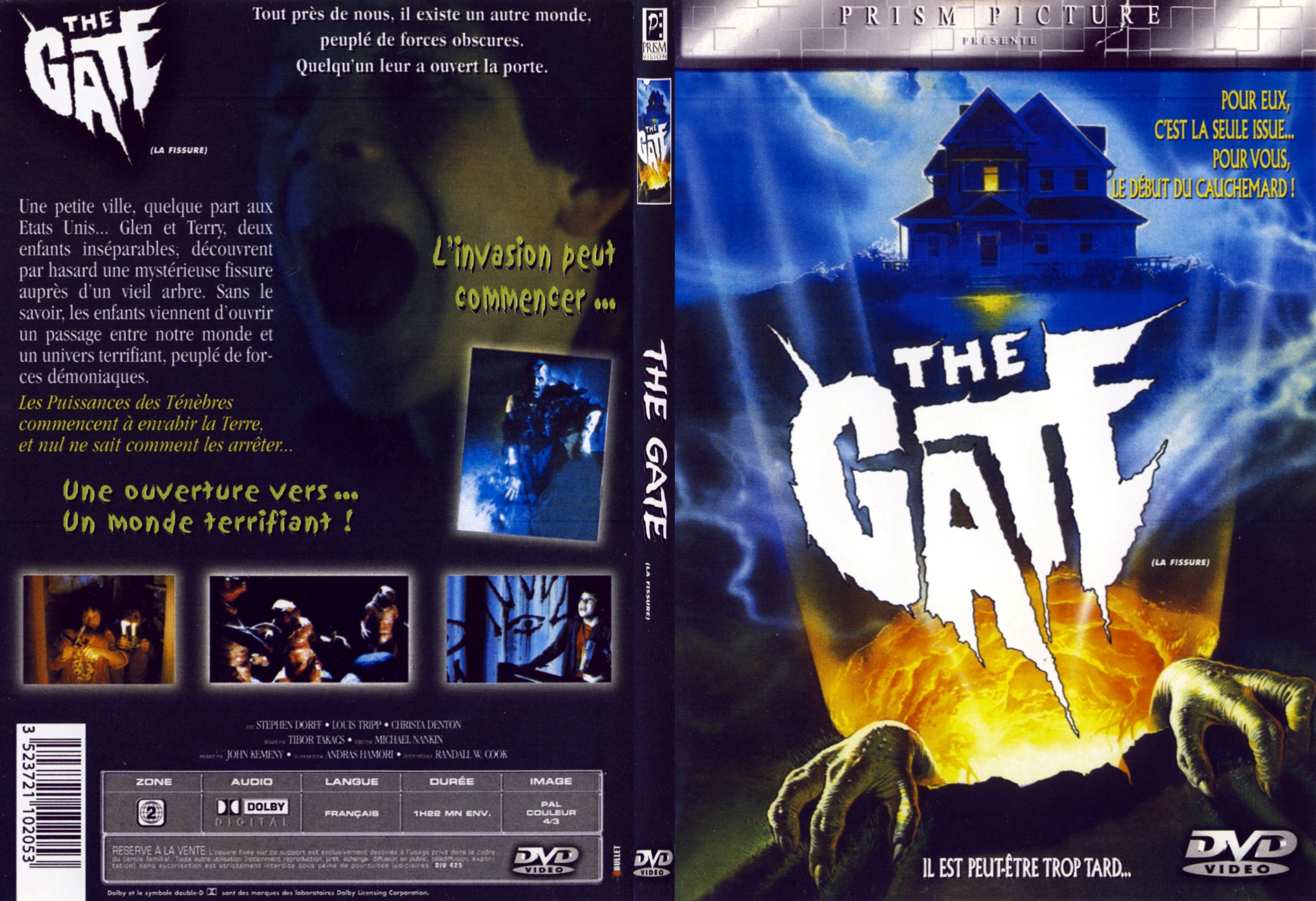 Jaquette DVD The gate - SLIM