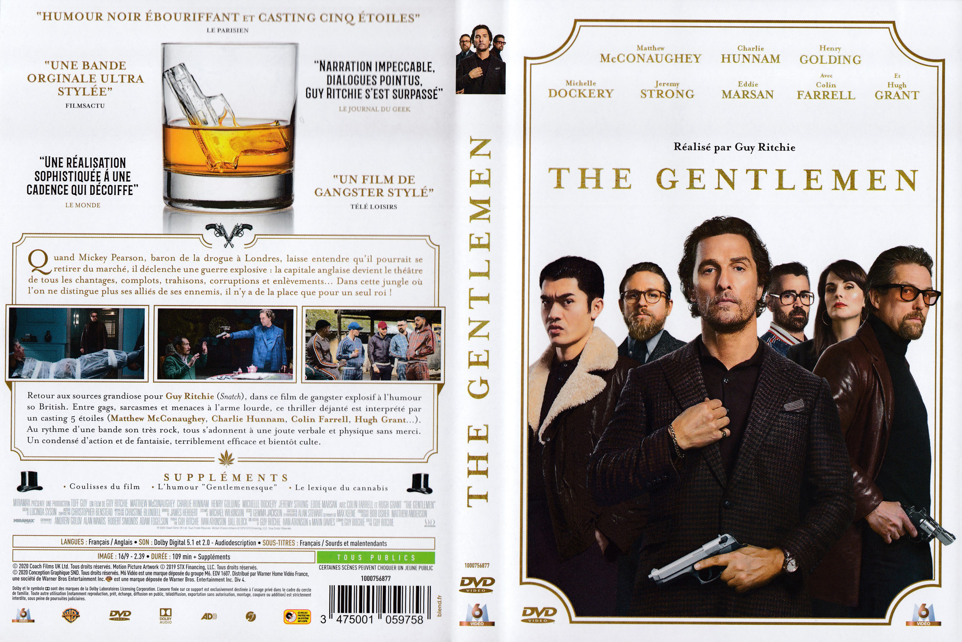 Jaquette DVD The gentlemen