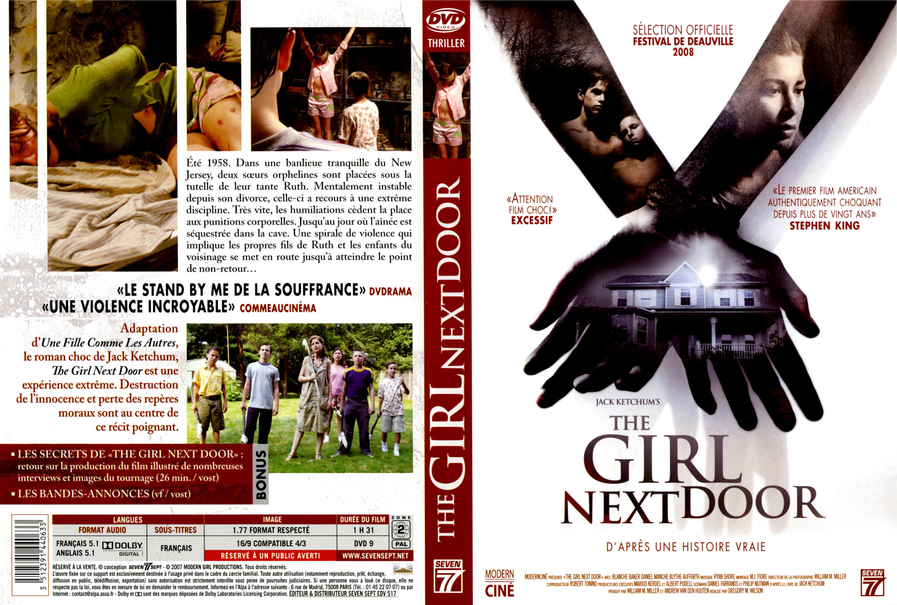 Jaquette DVD The girl next door (2008)