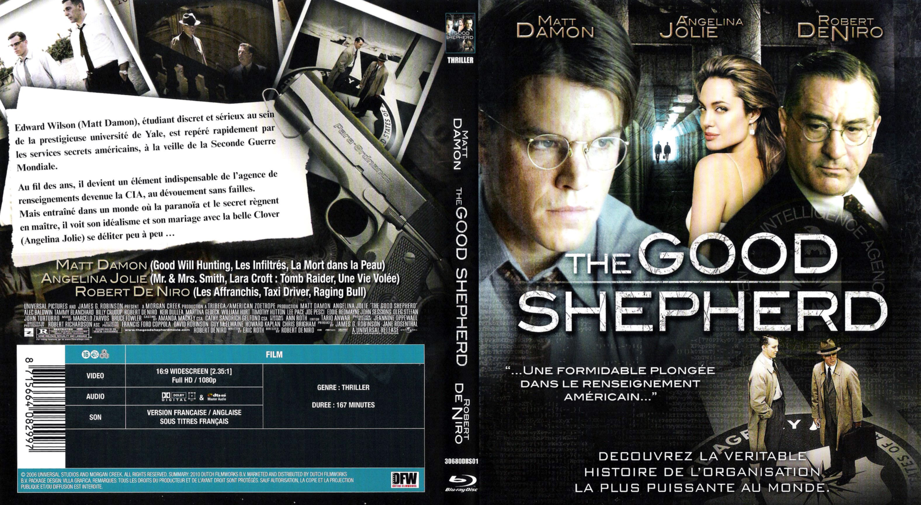 Jaquette DVD The good shepherd (BLU-RAY)