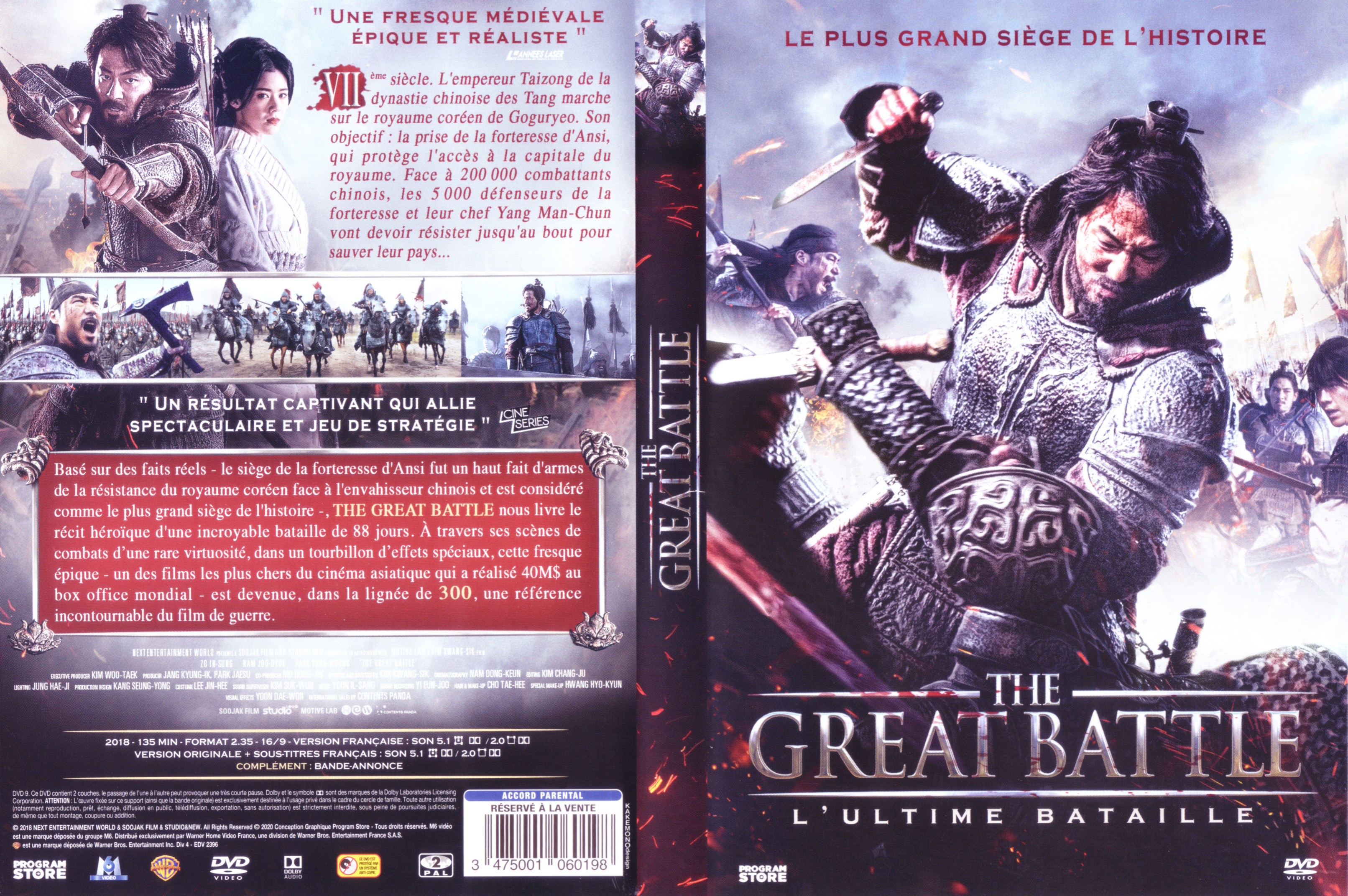 Jaquette DVD The great battle