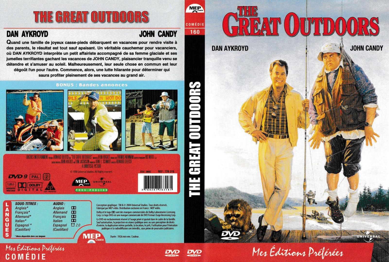 Jaquette DVD The great outdoors