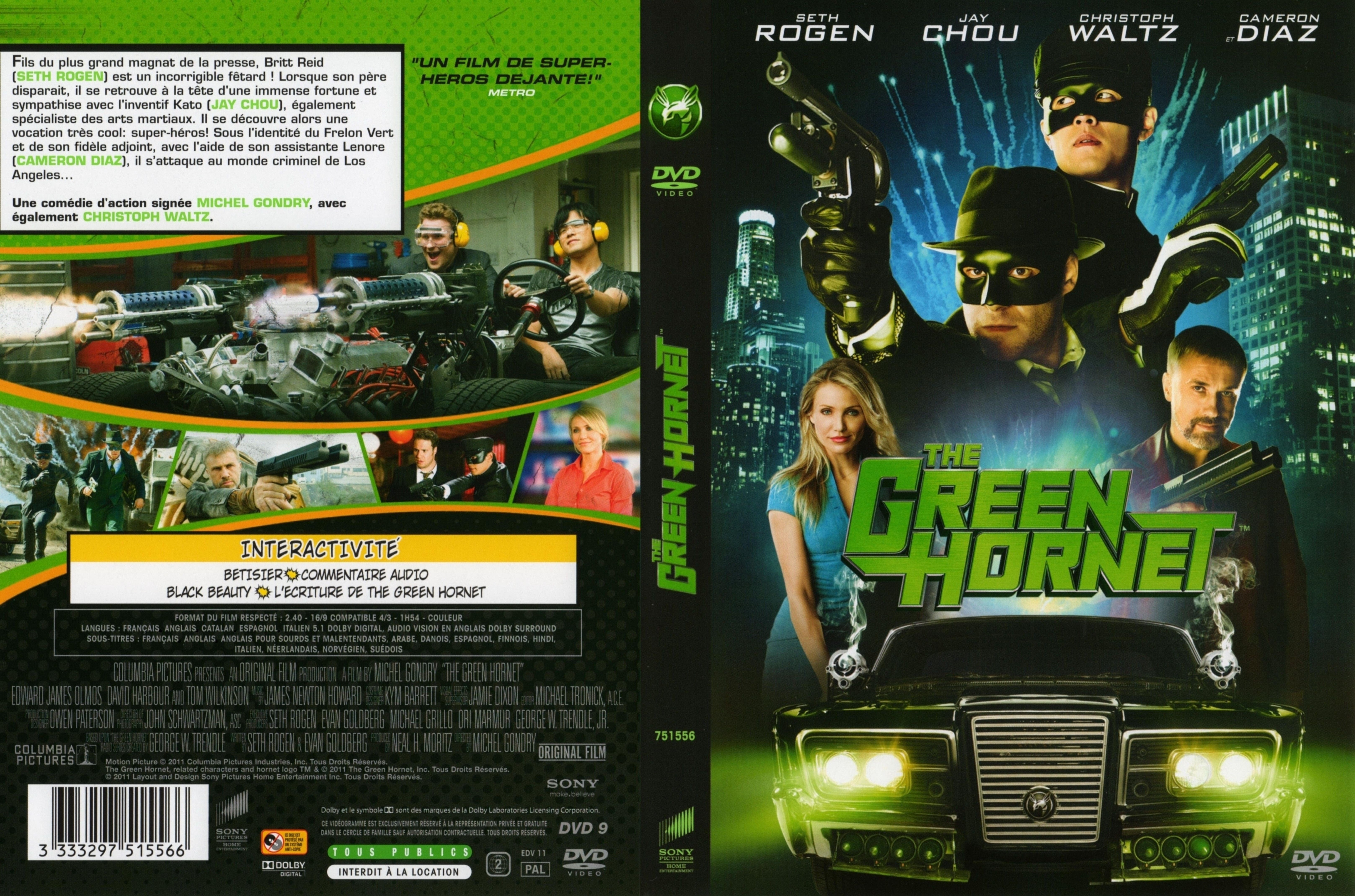 Jaquette DVD The green hornet