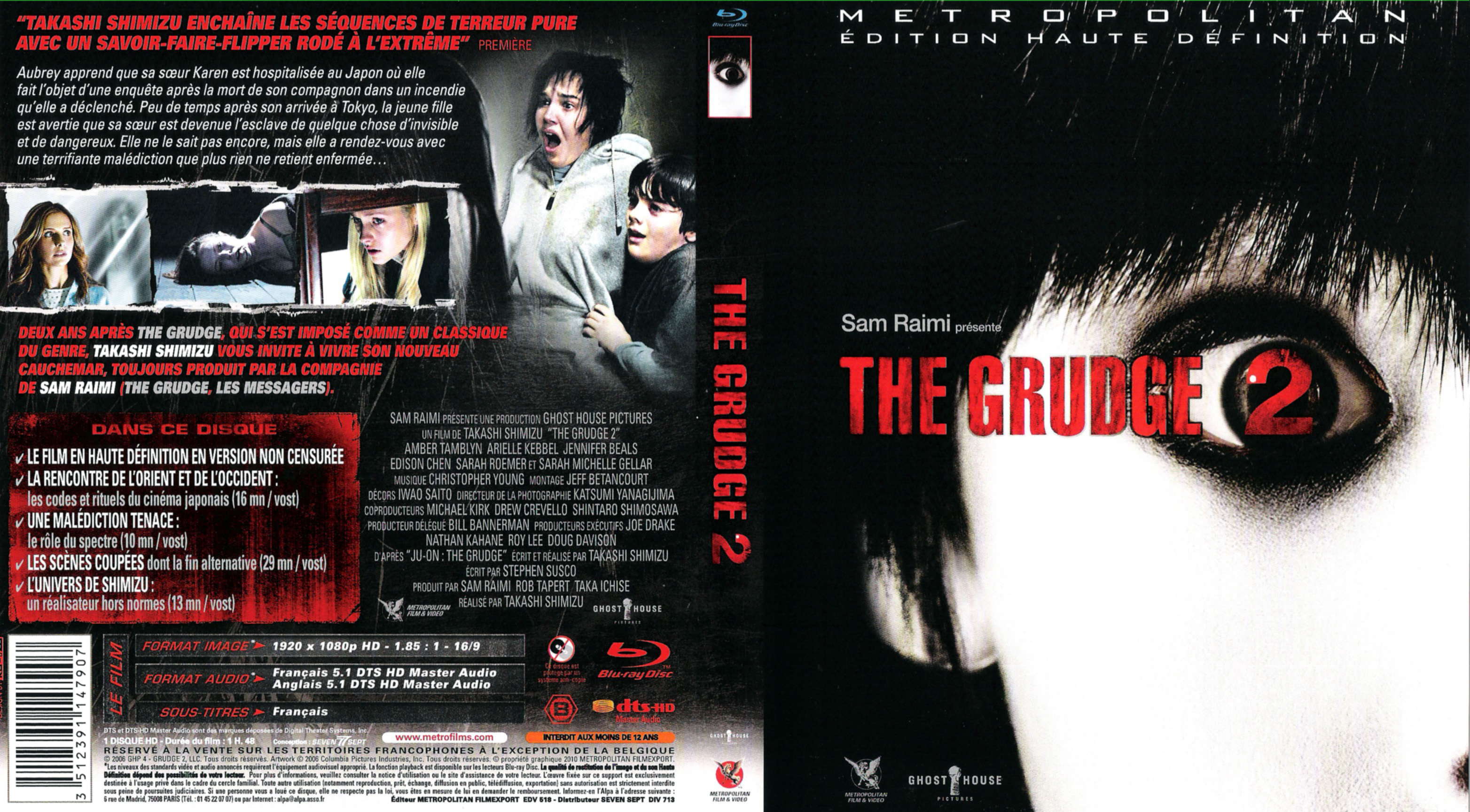 Jaquette DVD The grudge 2 (BLU-RAY)