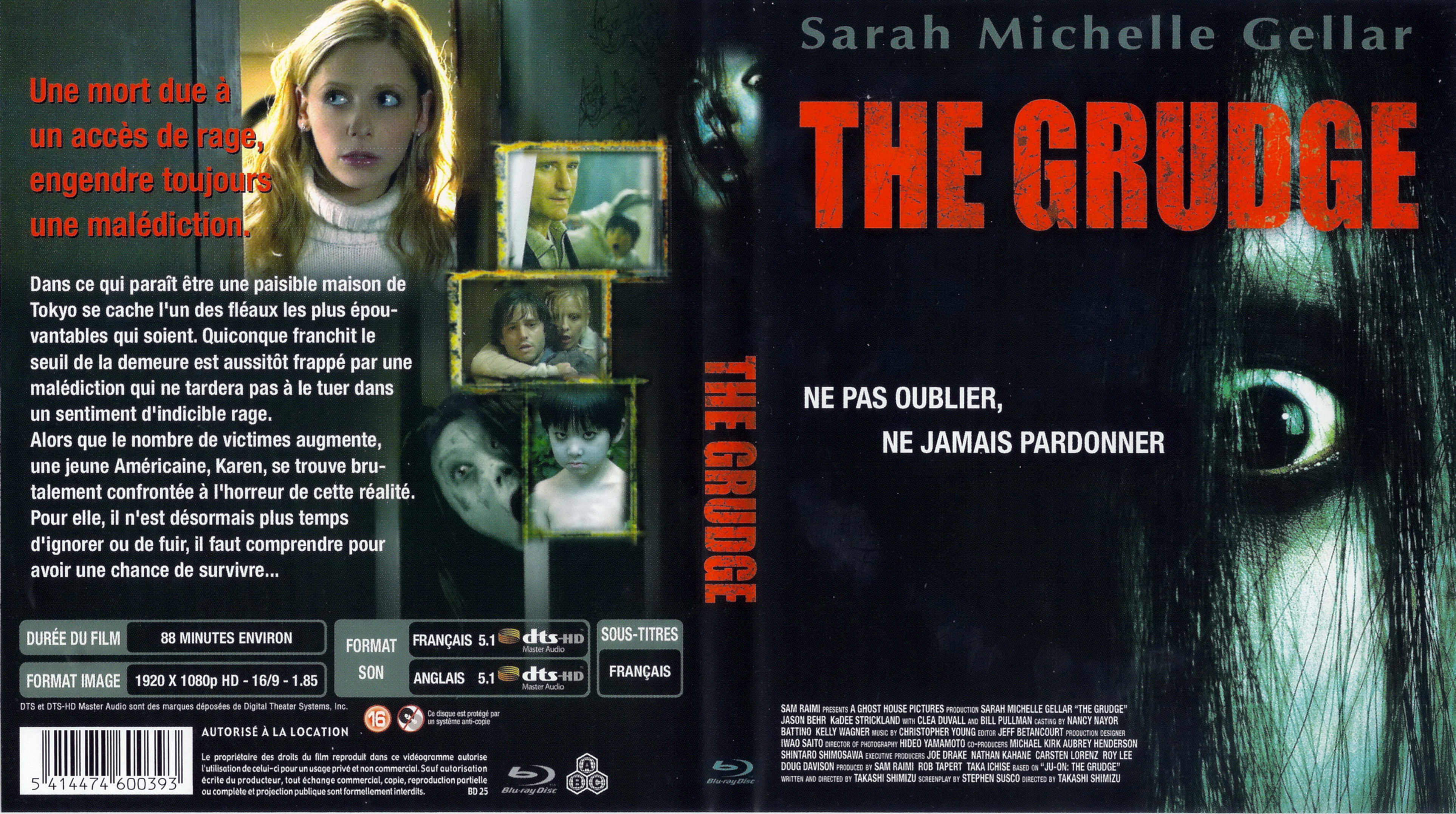 Jaquette DVD The grudge (BLU-RAY)