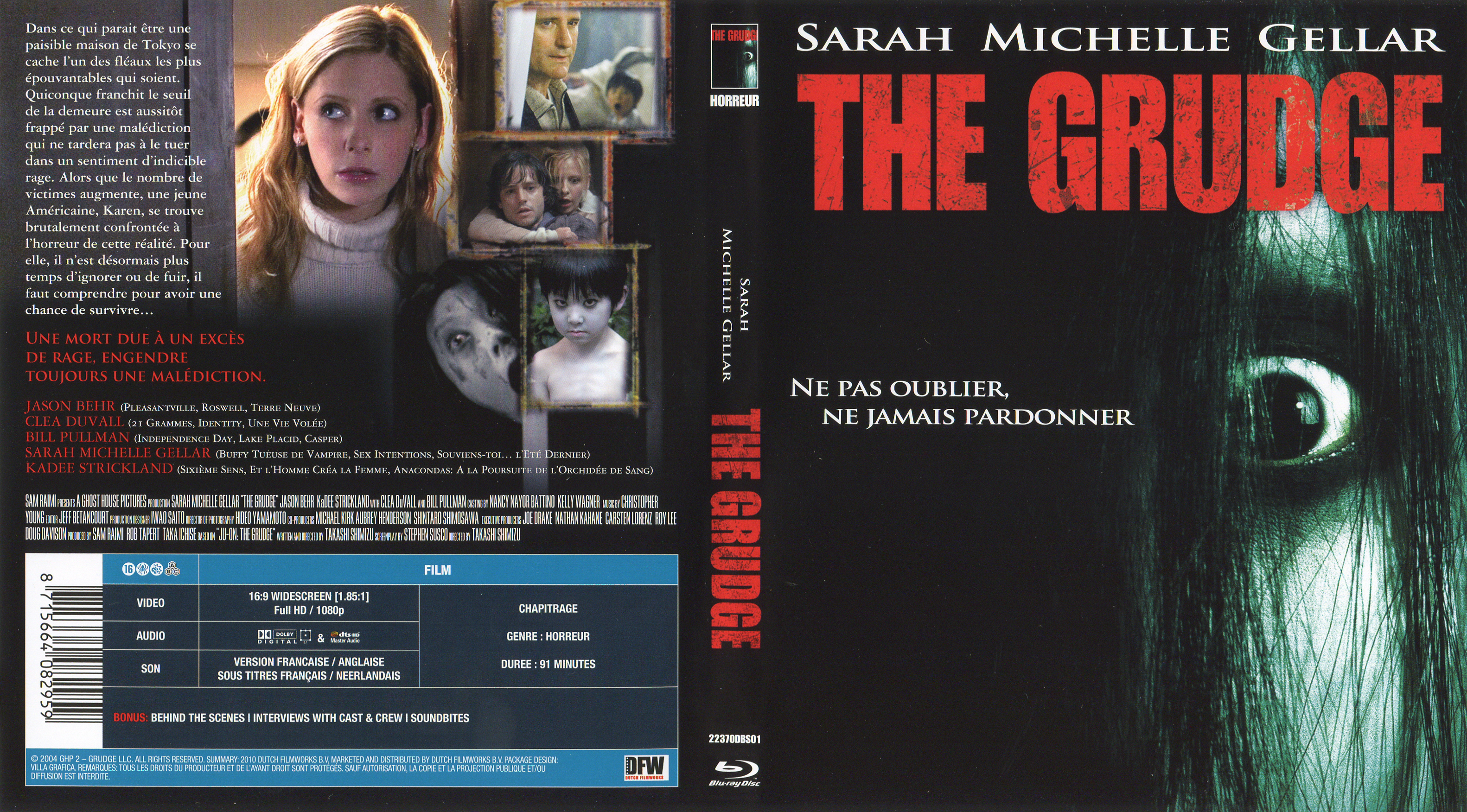 Jaquette DVD The grudge (BLU-RAY) v3