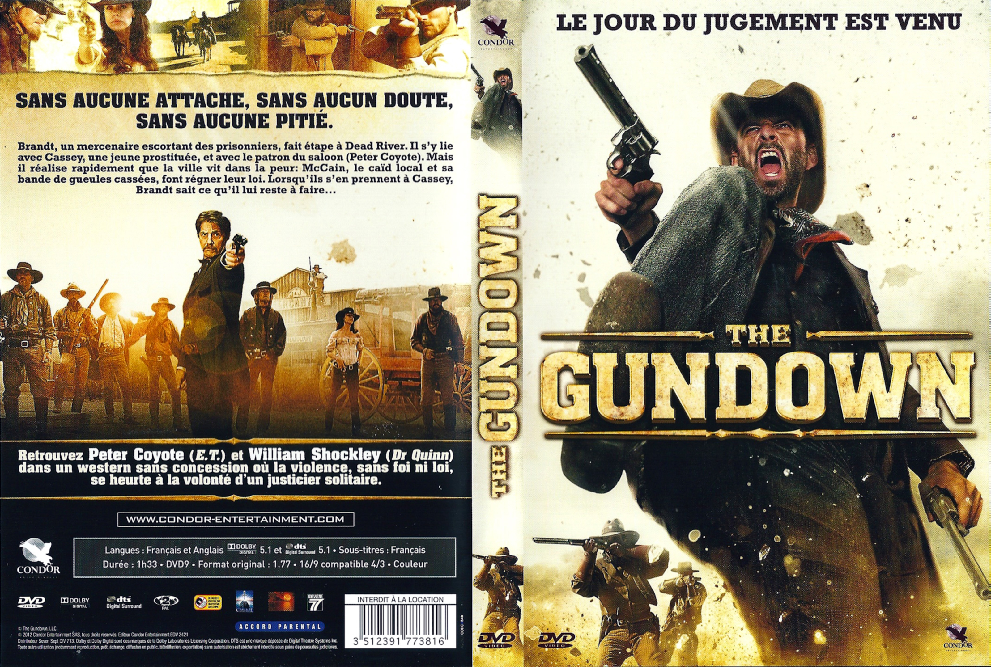 Jaquette DVD The gundown