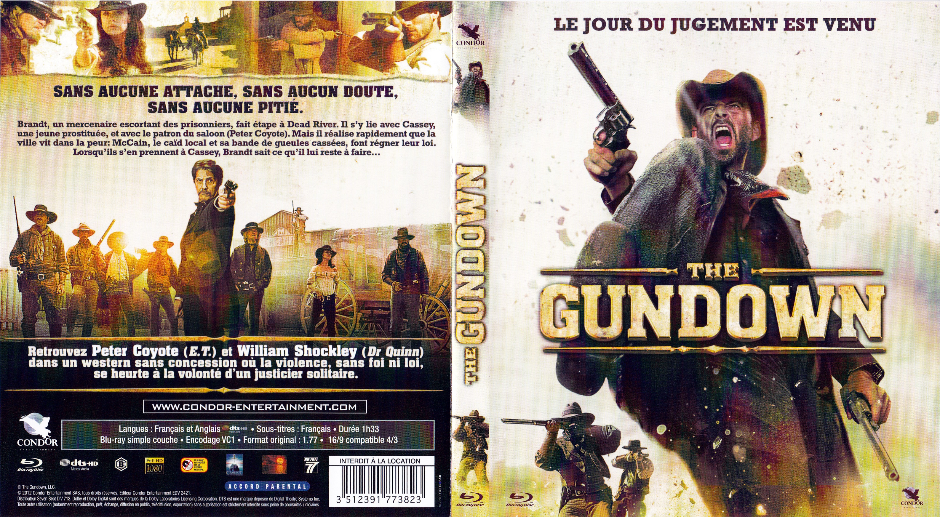Jaquette DVD The gundown (BLU-RAY)