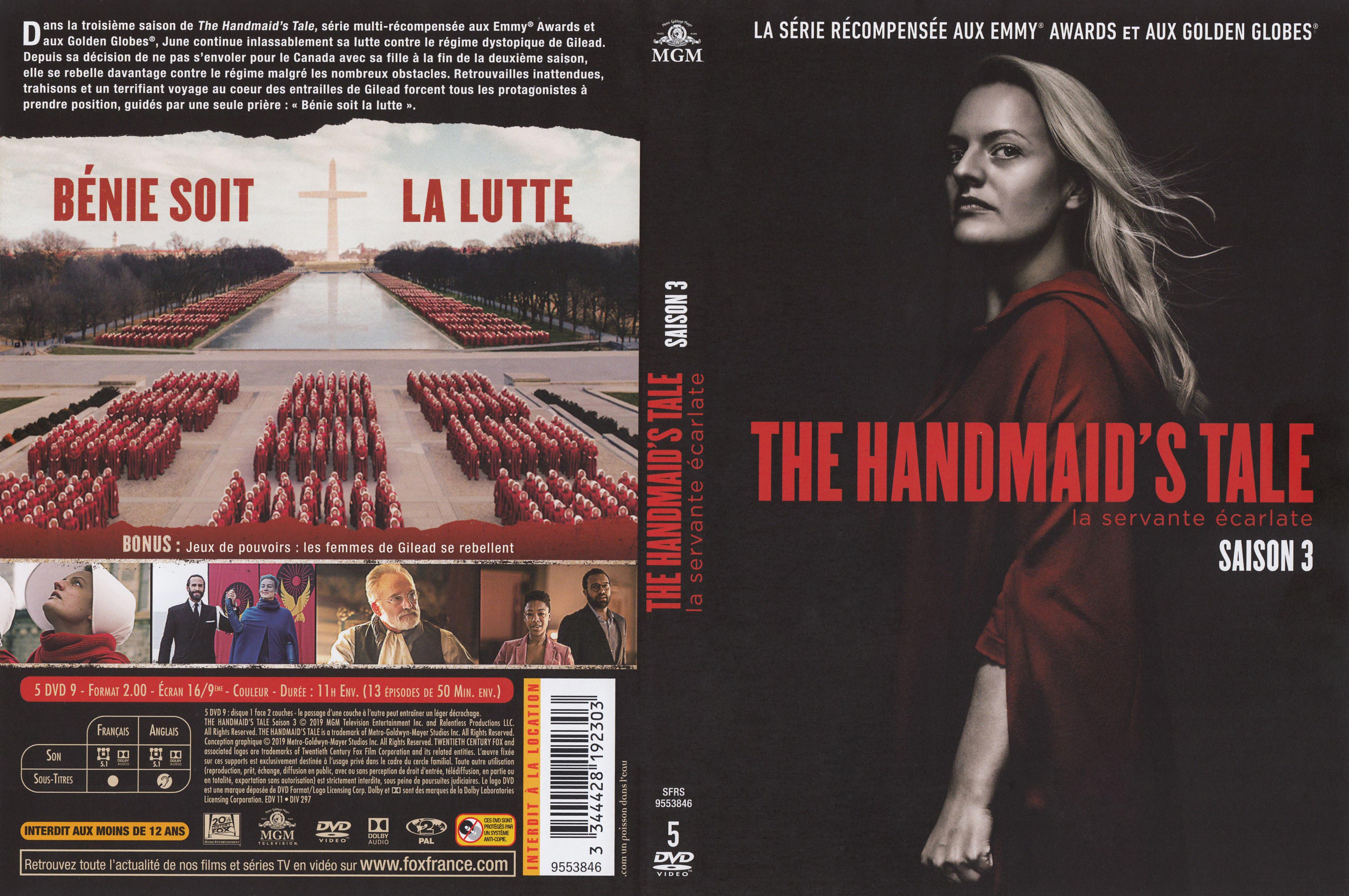 Jaquette DVD The handmaid