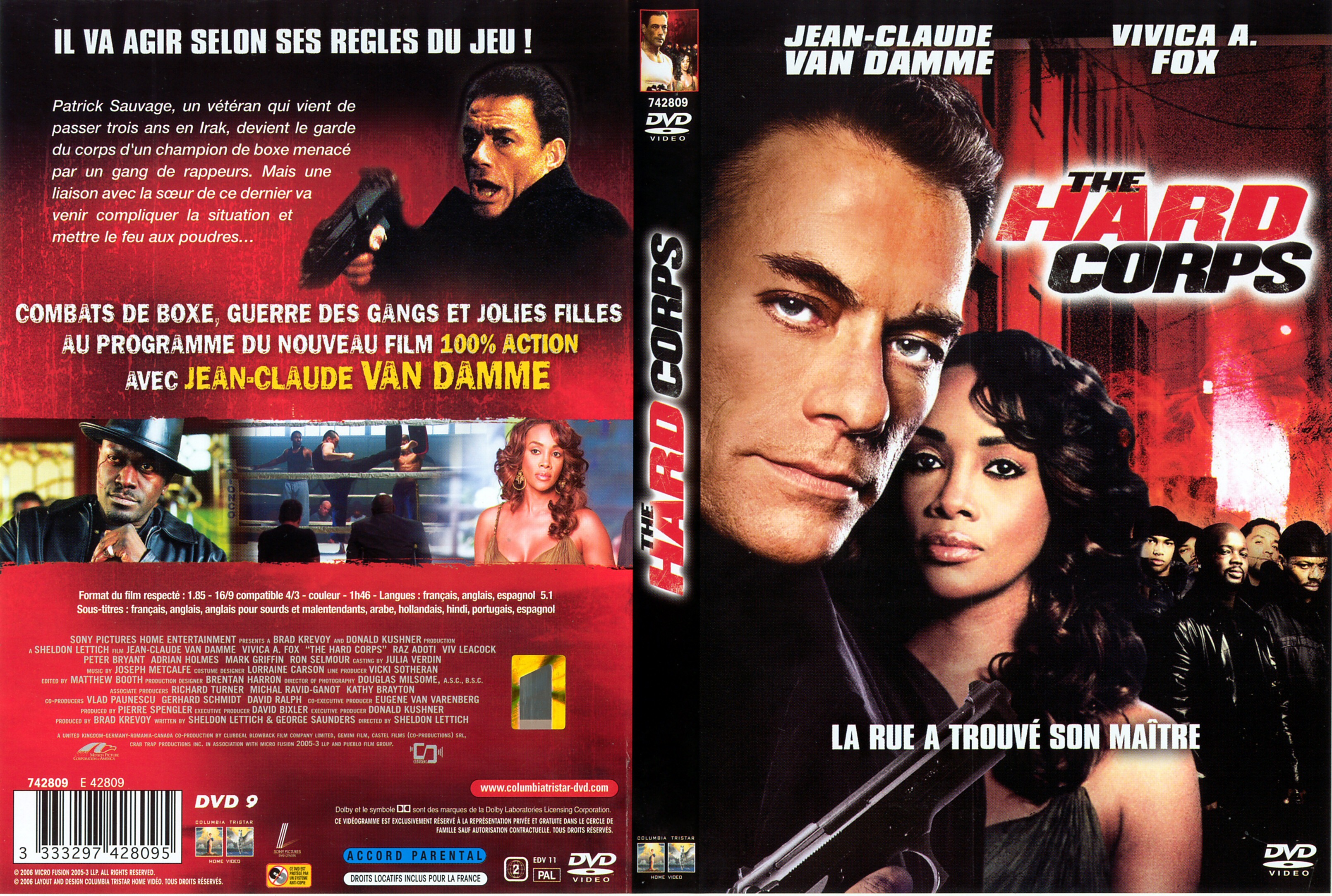 Jaquette DVD The hard corps