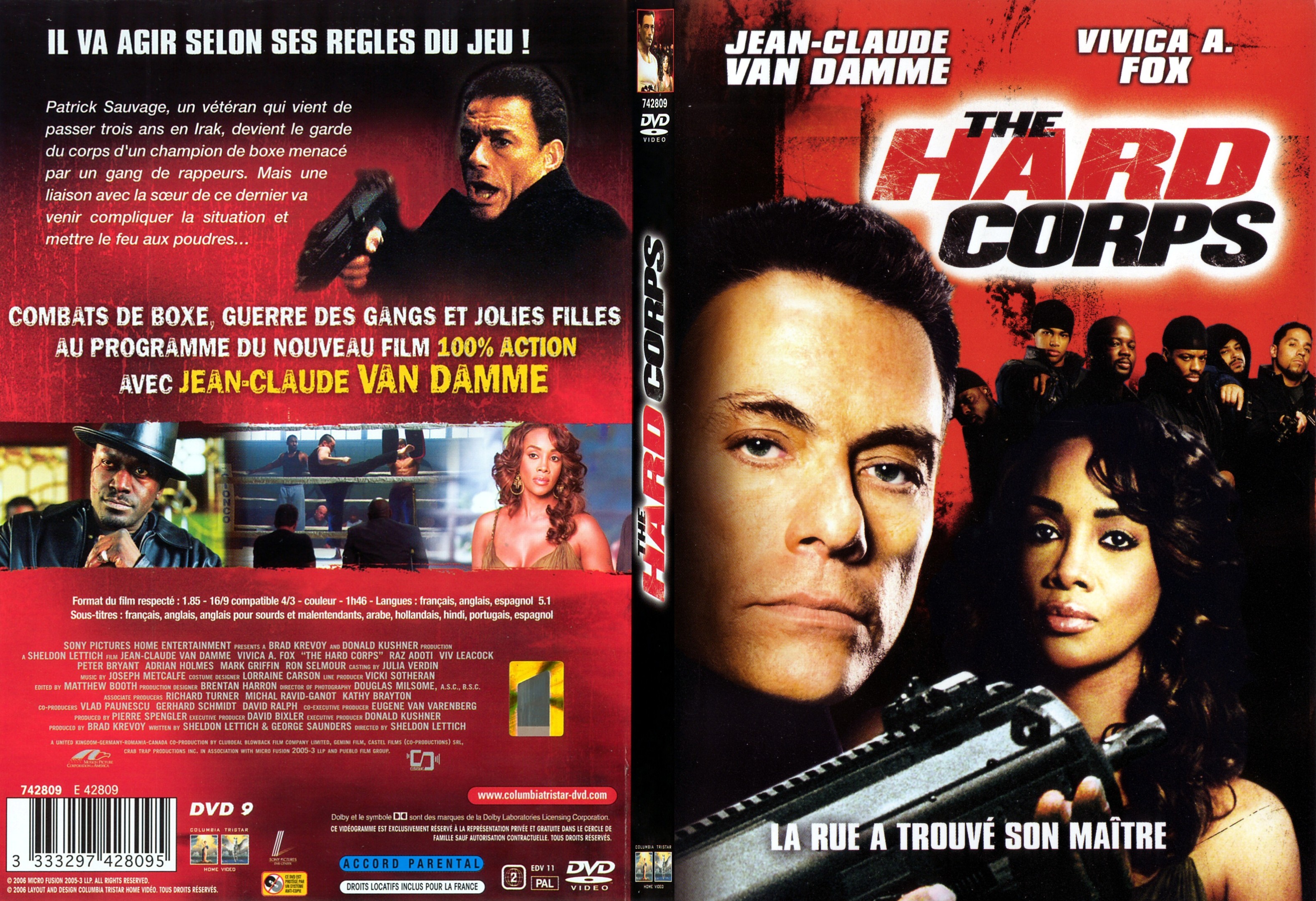 Jaquette DVD The hard corps - SLIM