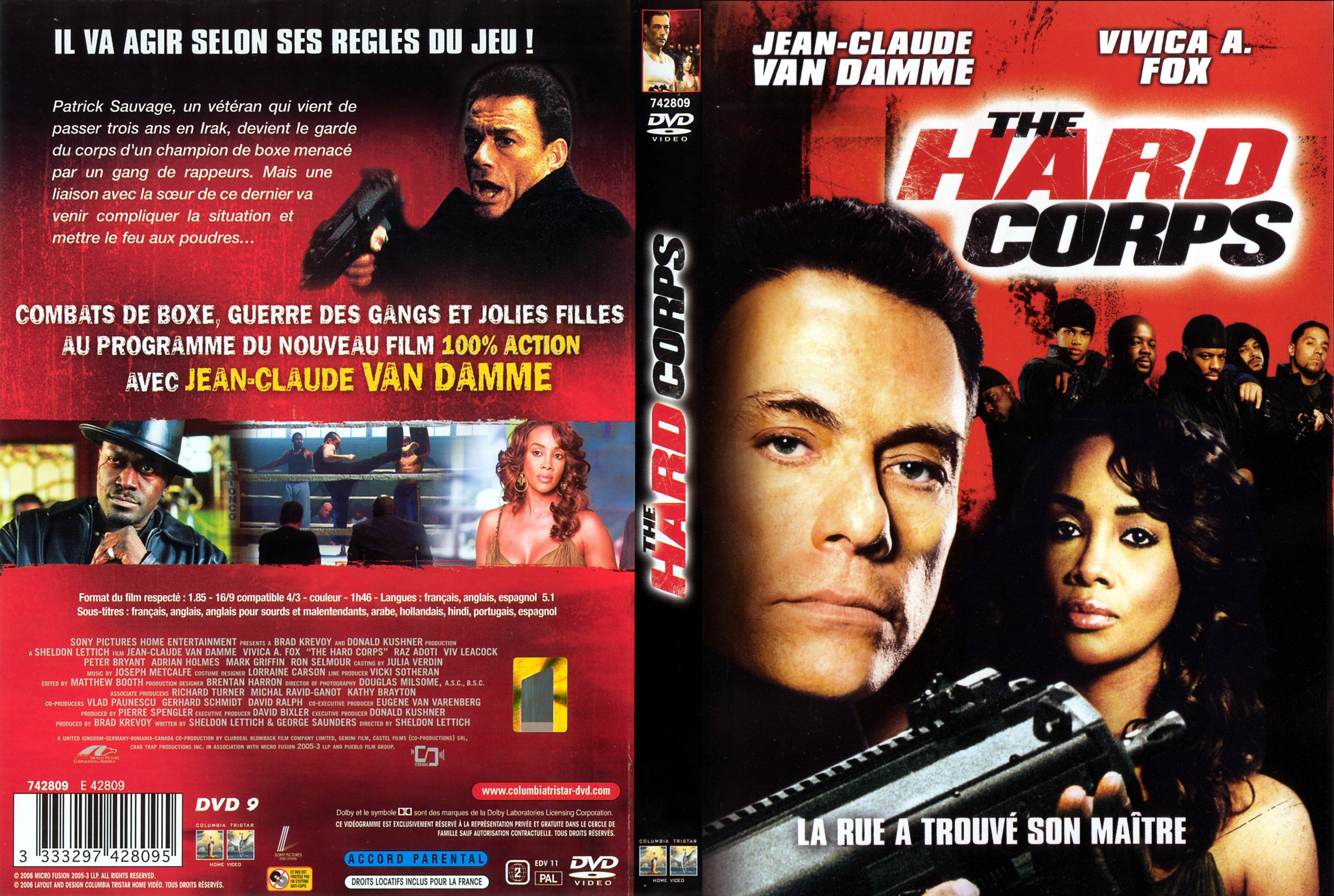 Jaquette DVD The hard corps v2