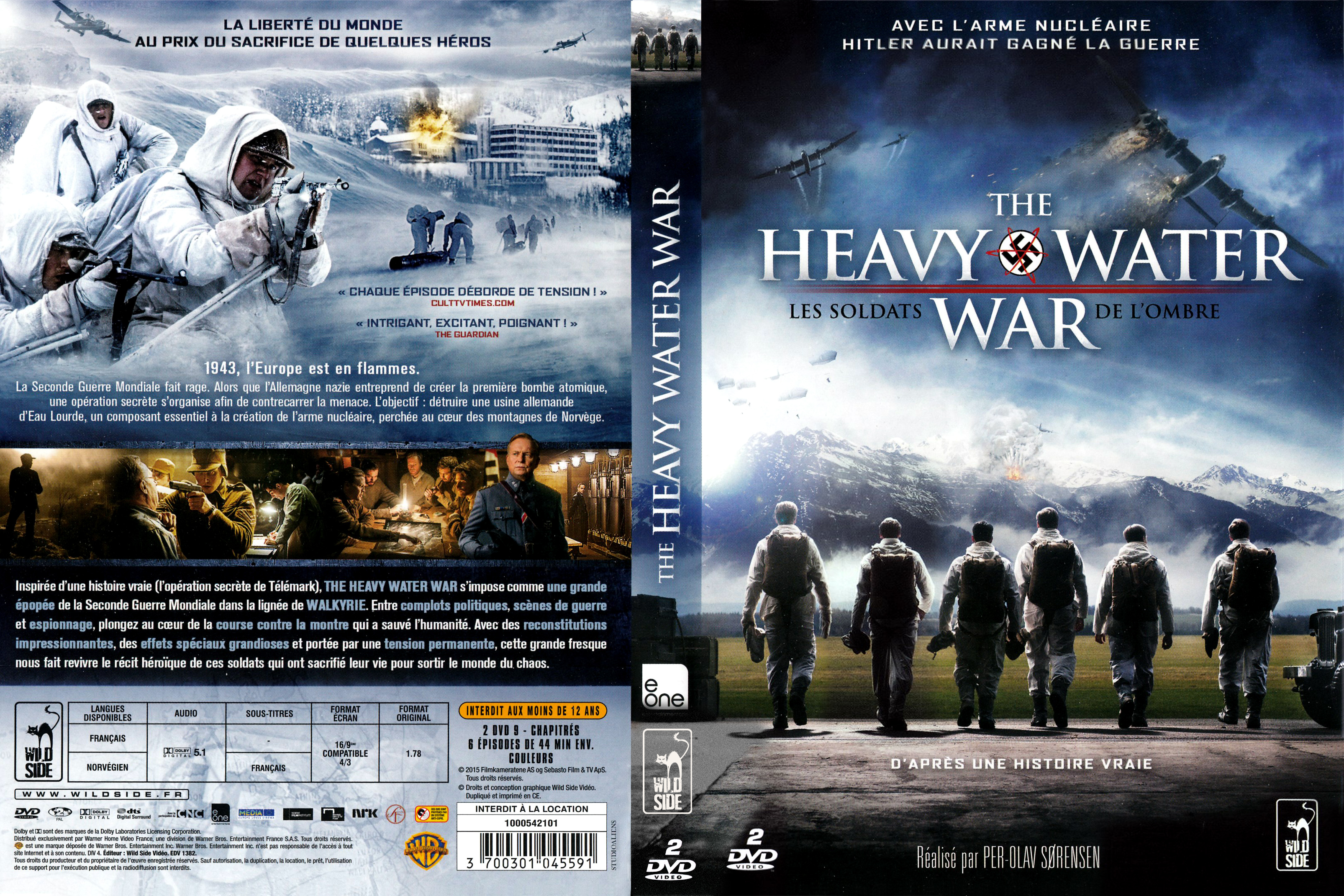 Jaquette DVD The heavy water war