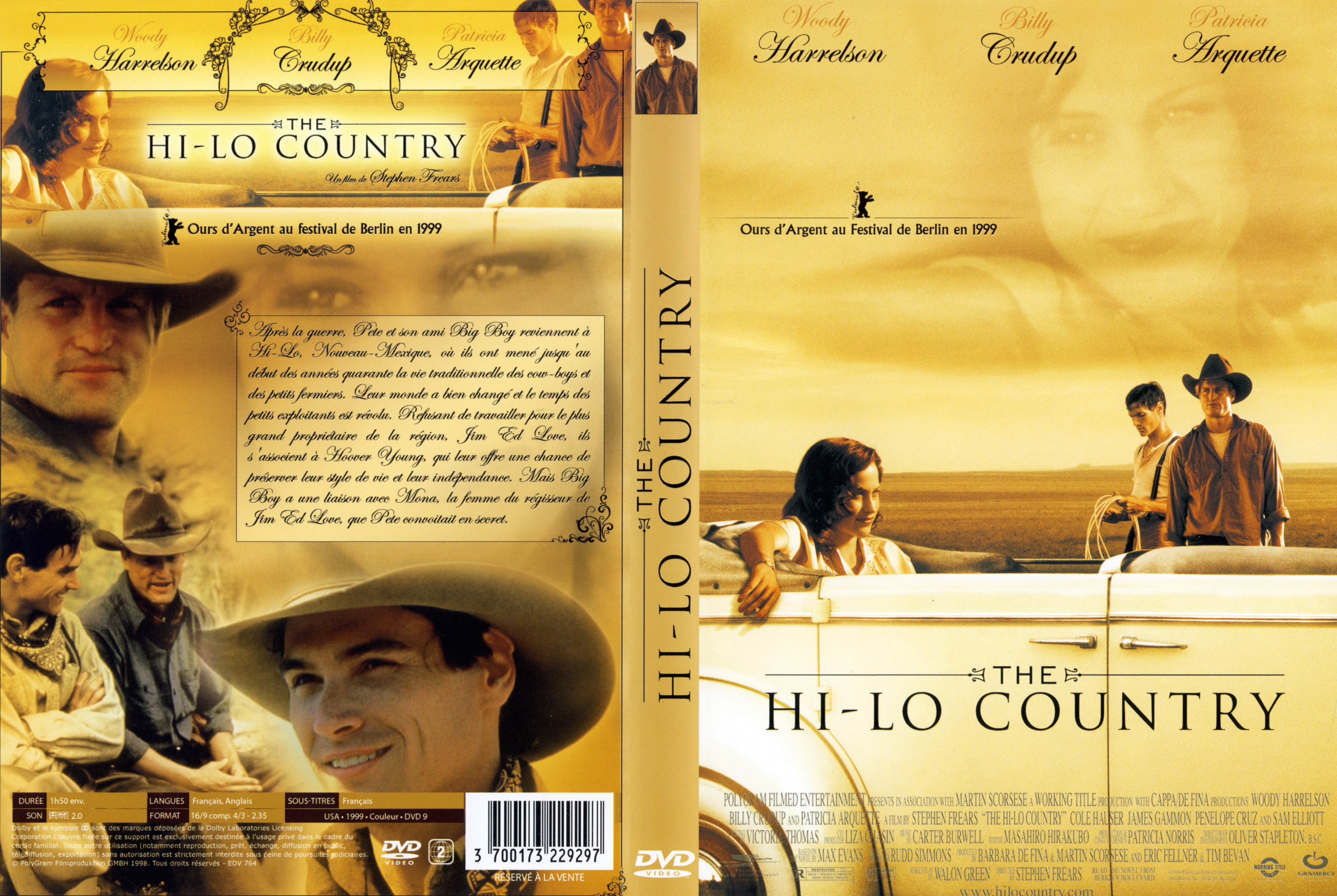 Jaquette DVD The hi-lo country