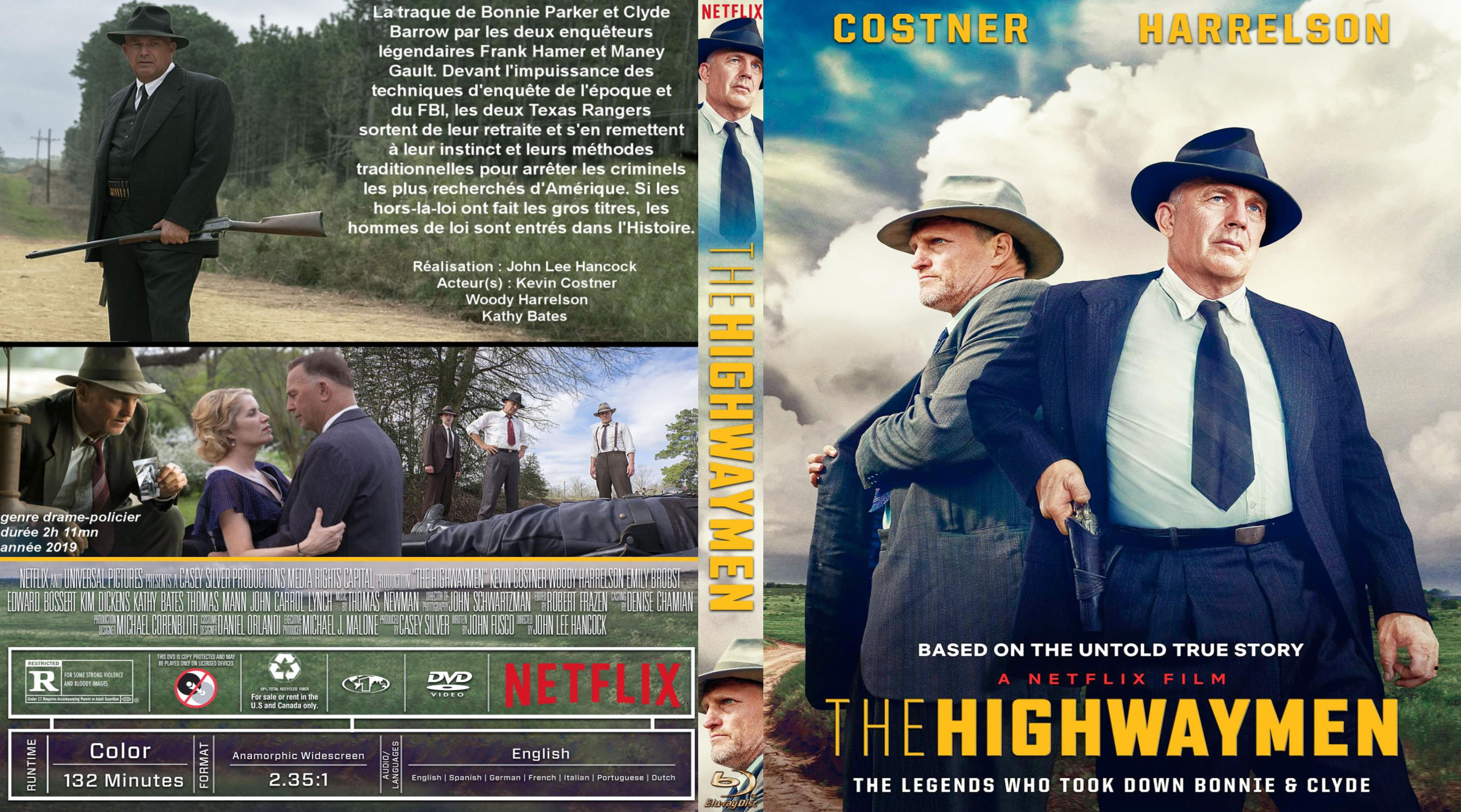 Jaquette DVD The highwaymen custom (BLU-RAY)