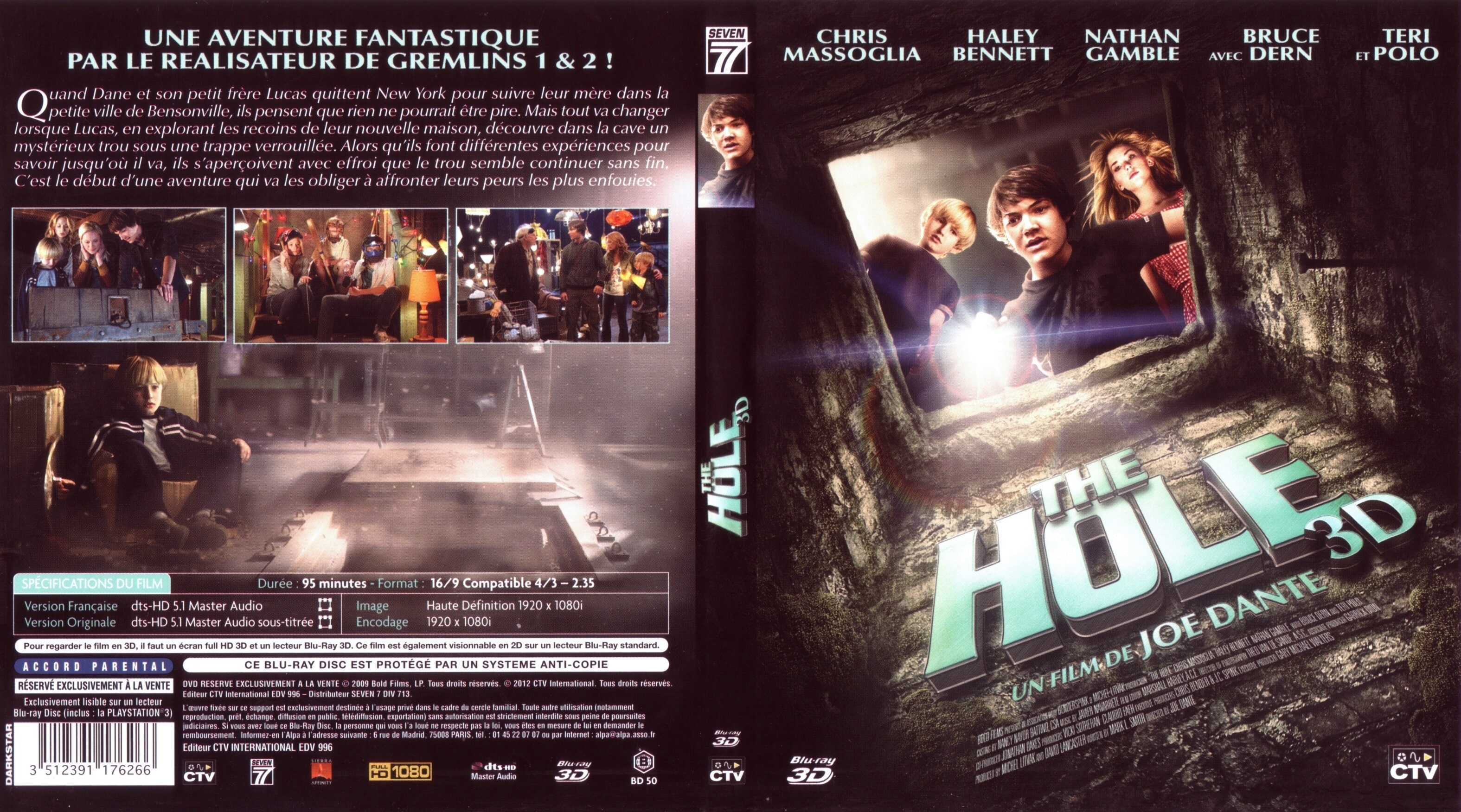 Jaquette DVD The hole (2009) (BLU-RAY)