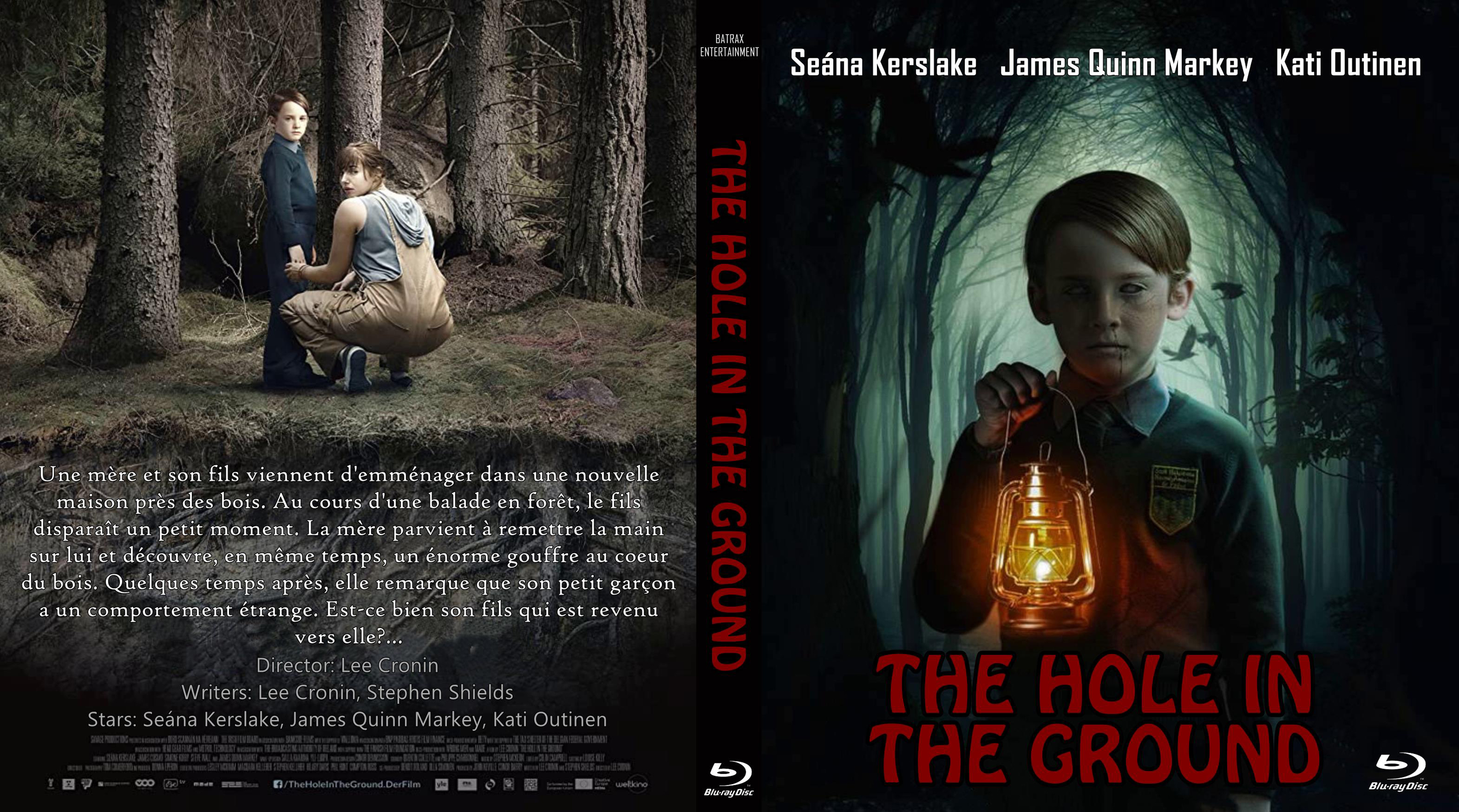 Jaquette DVD The hole in the ground custom
