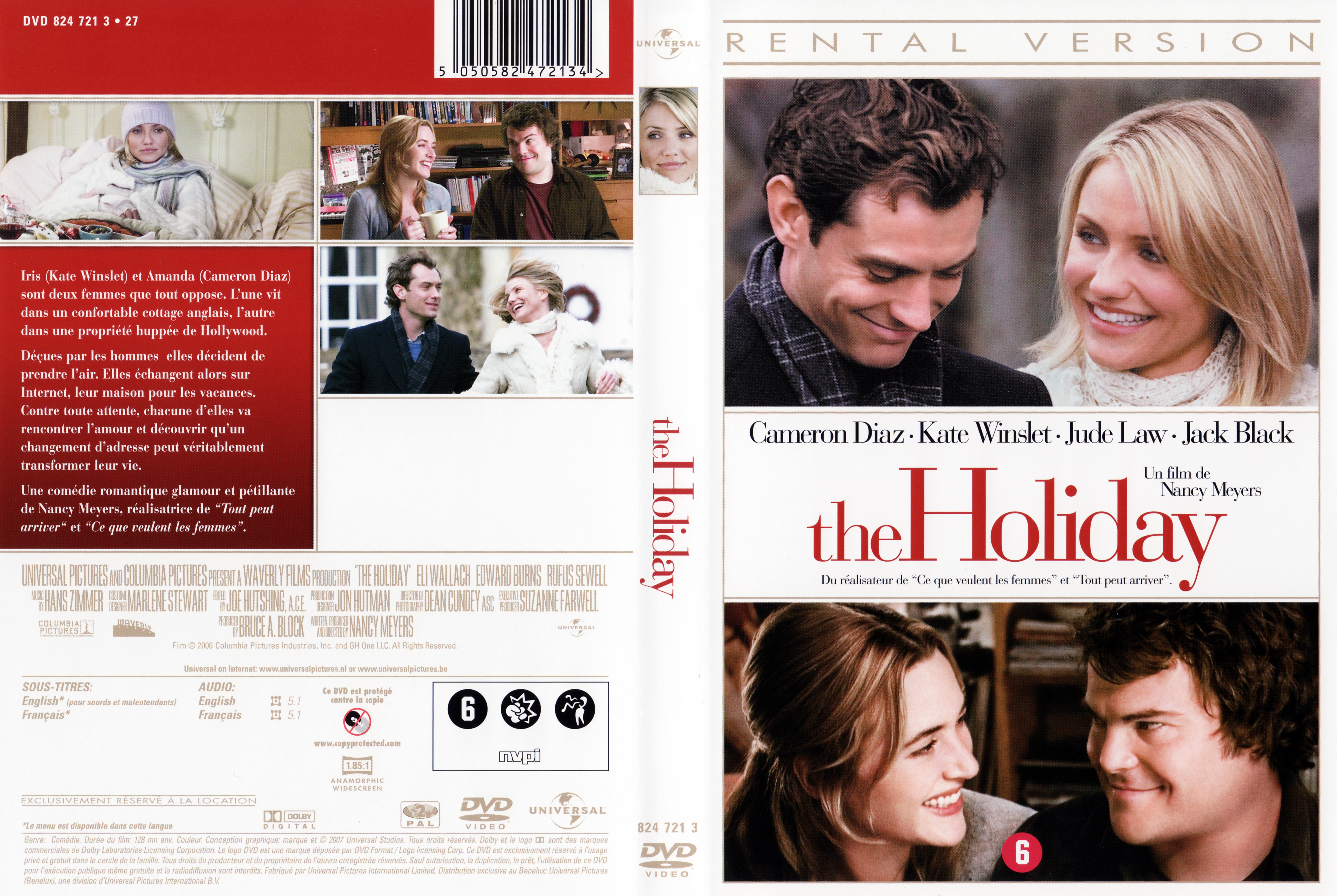 Jaquette DVD The holiday