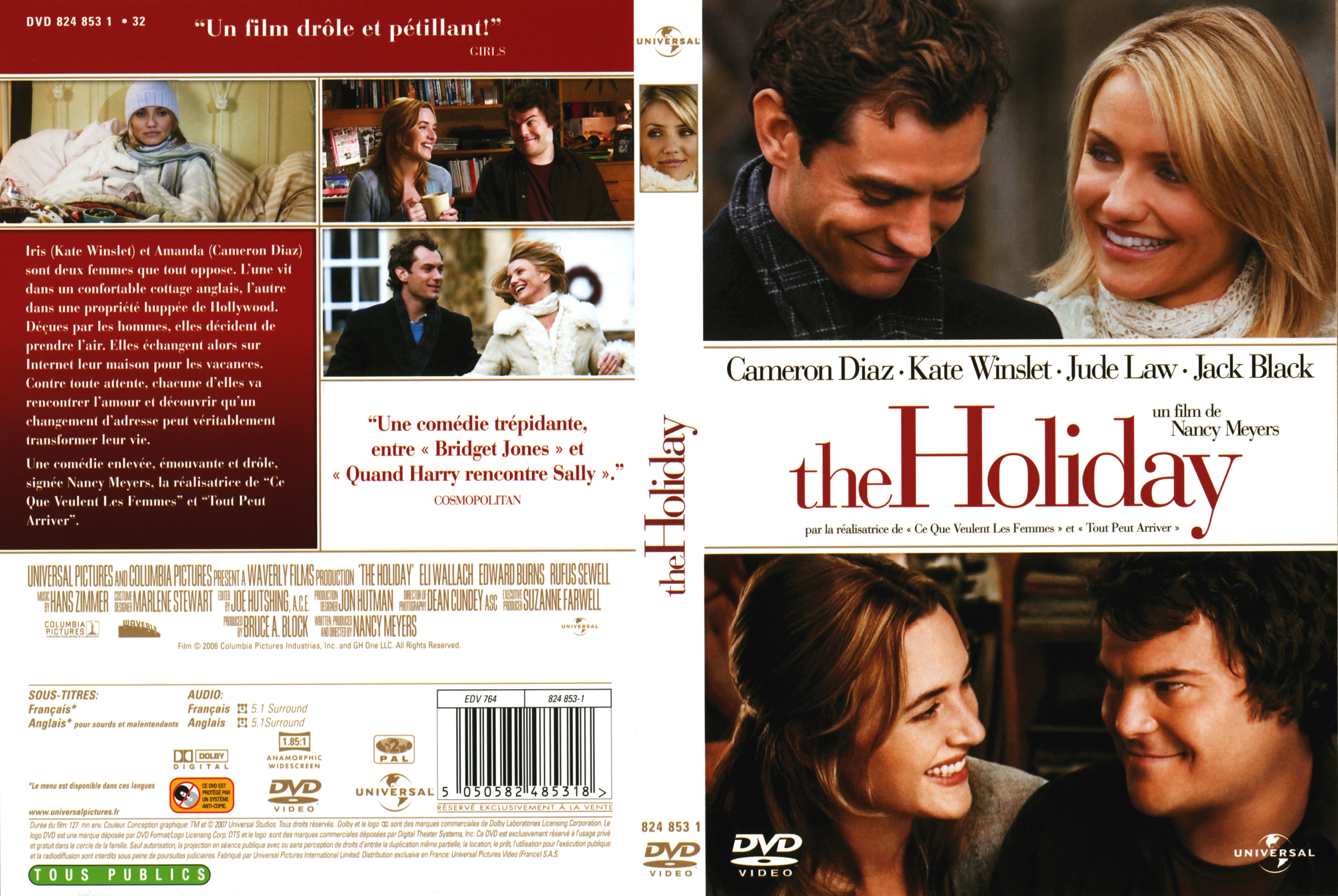 Jaquette DVD The holiday v2