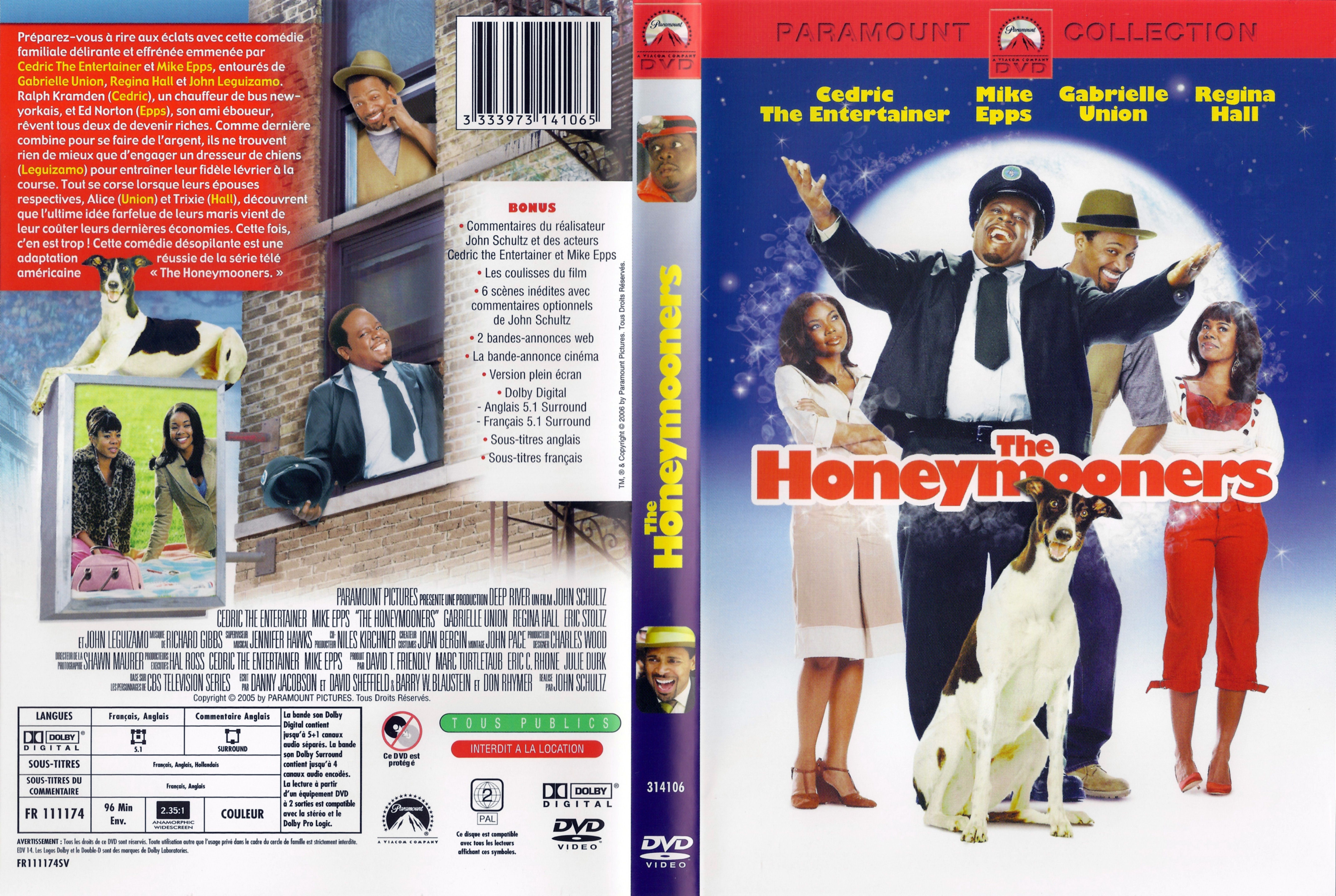Jaquette DVD The honeymoners
