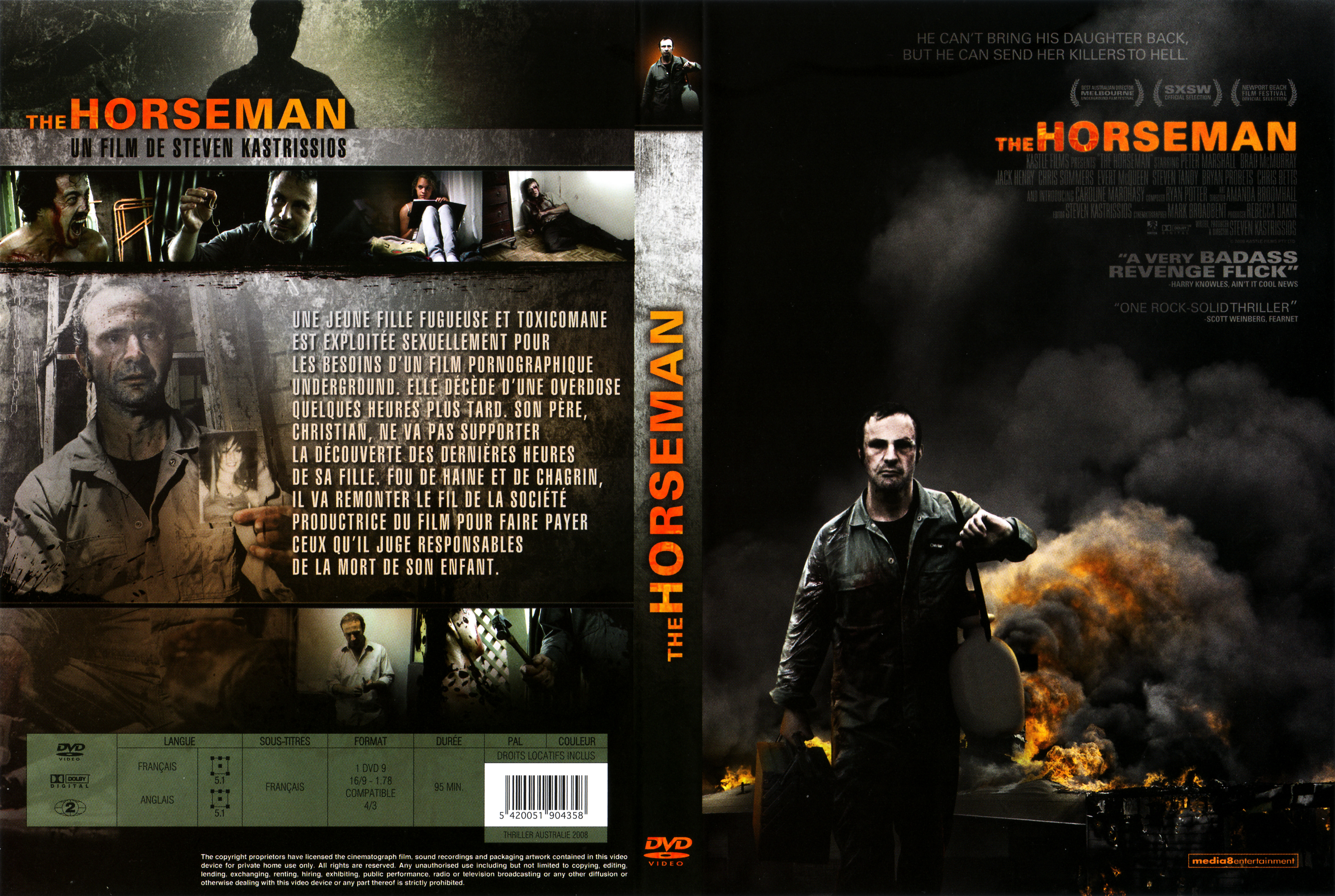 Jaquette DVD The horseman