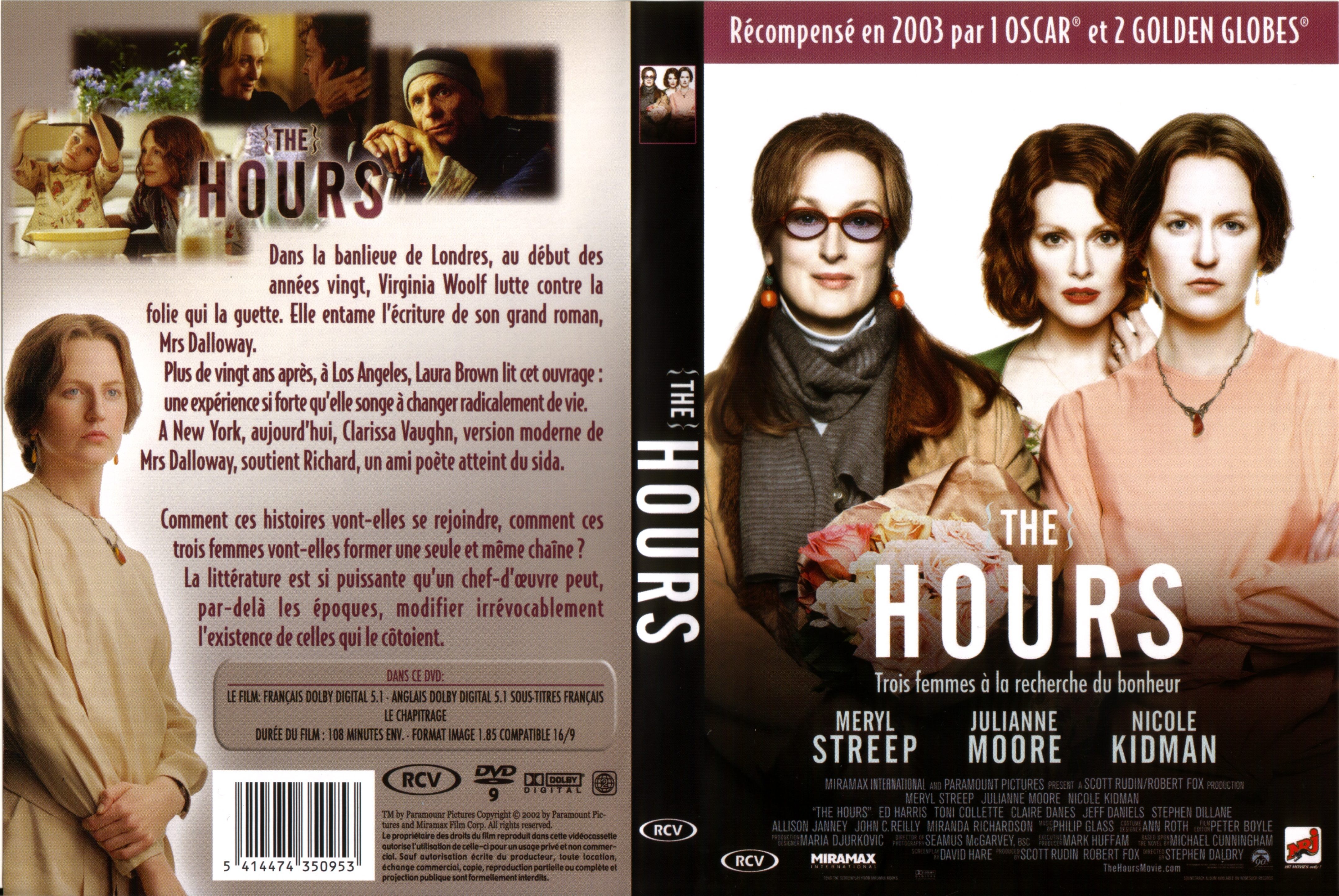 Jaquette DVD The hours