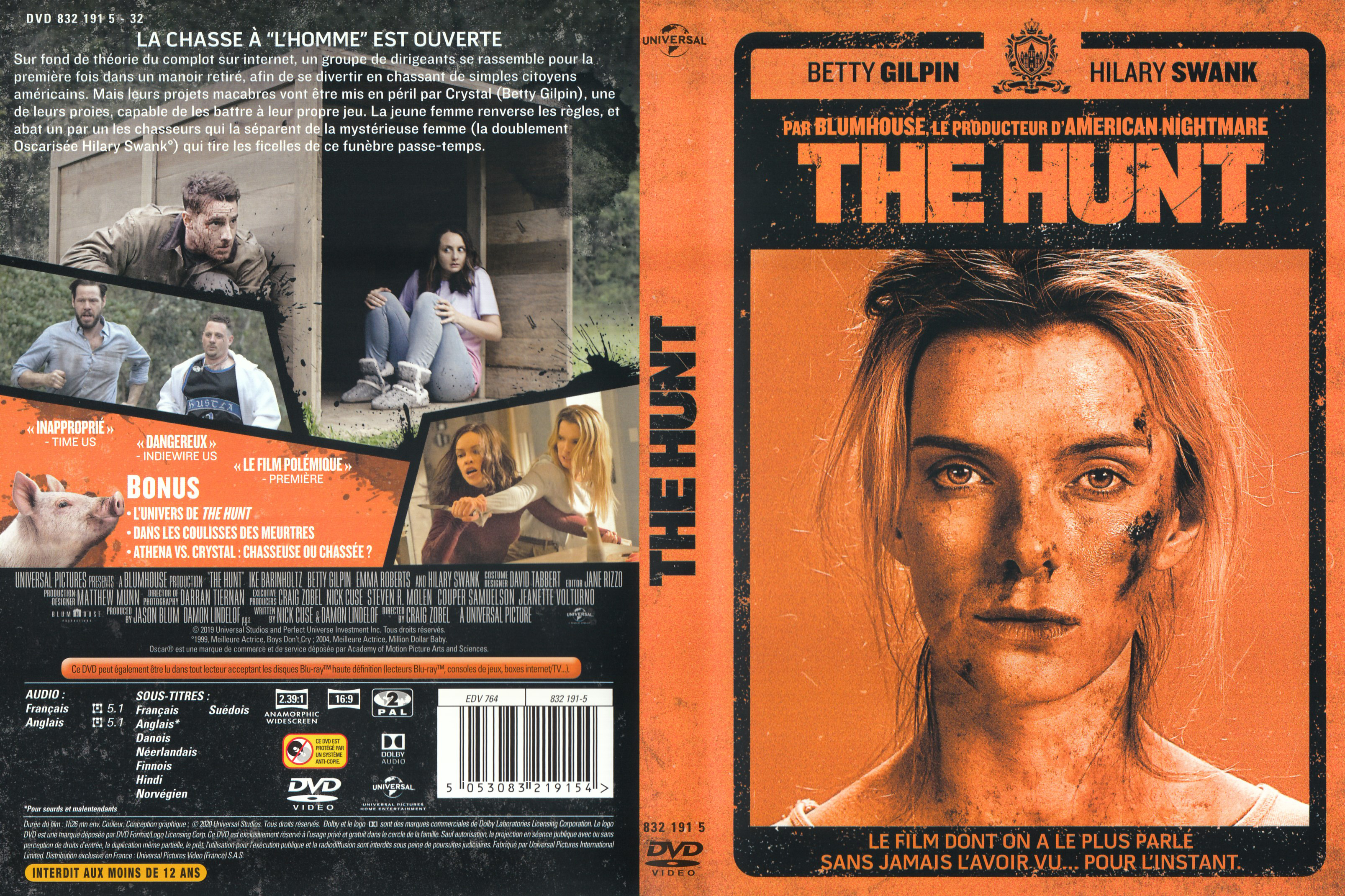 Jaquette DVD The hunt