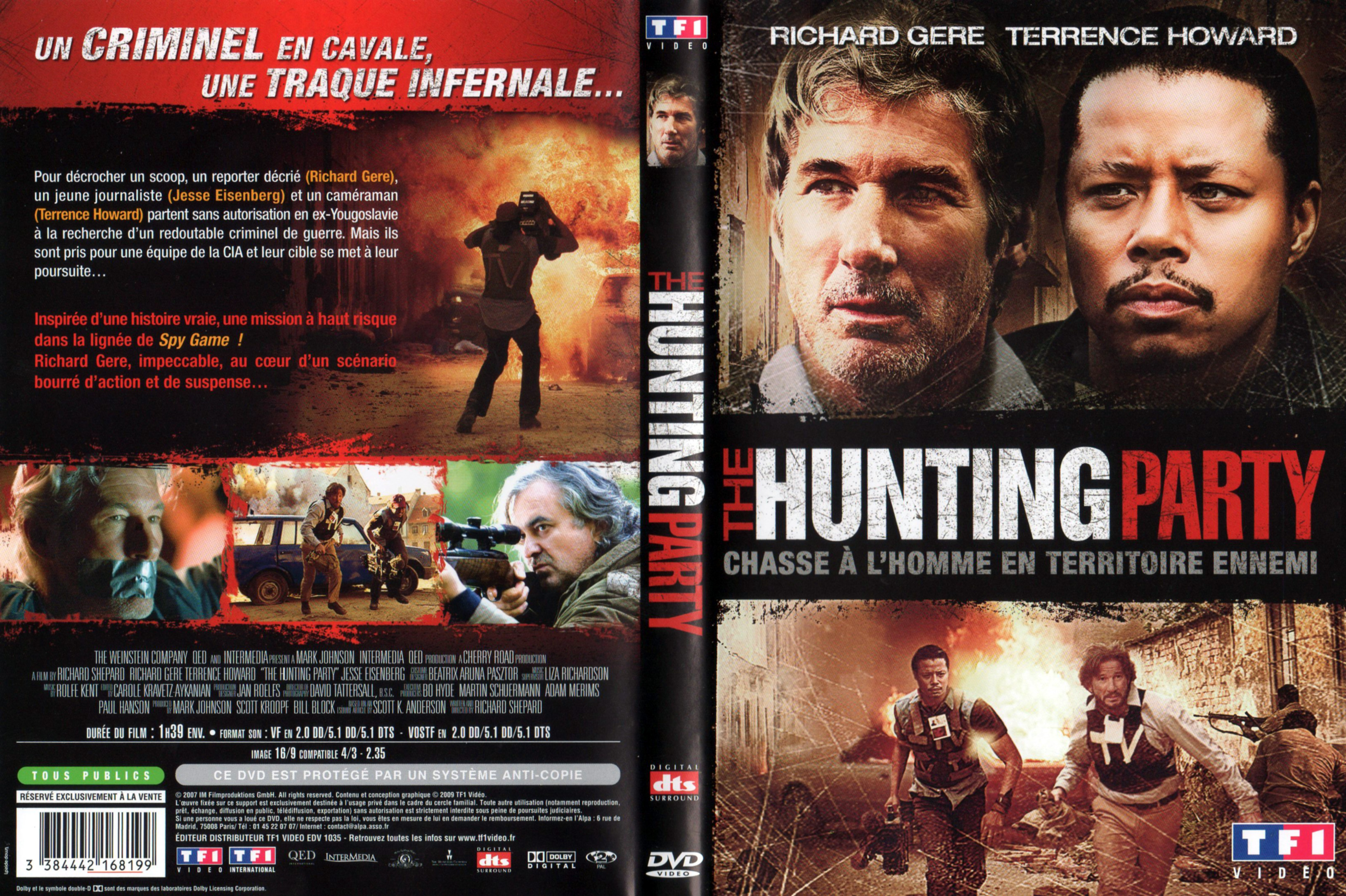 Jaquette DVD The hunting party