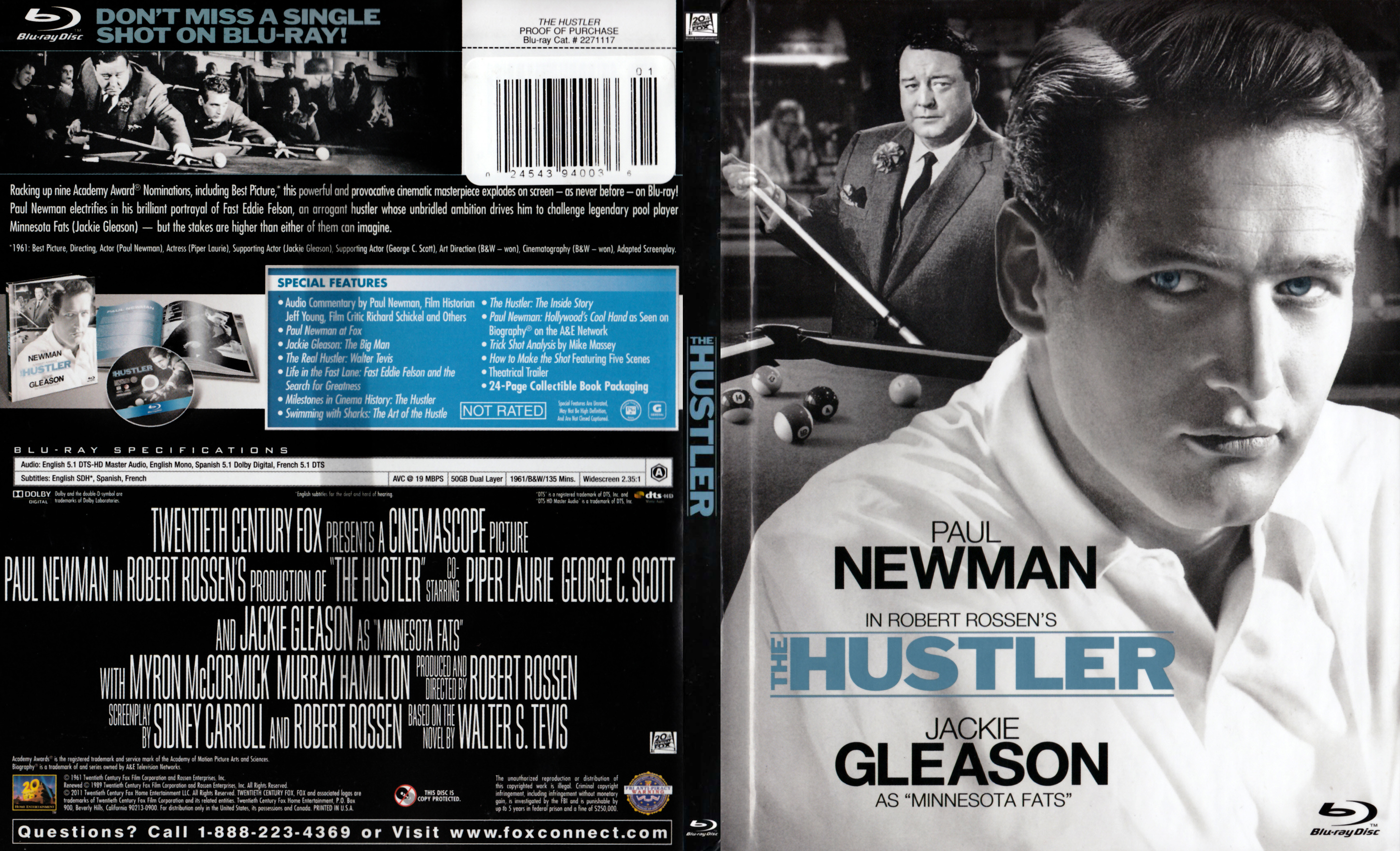 Jaquette DVD The hustler - L