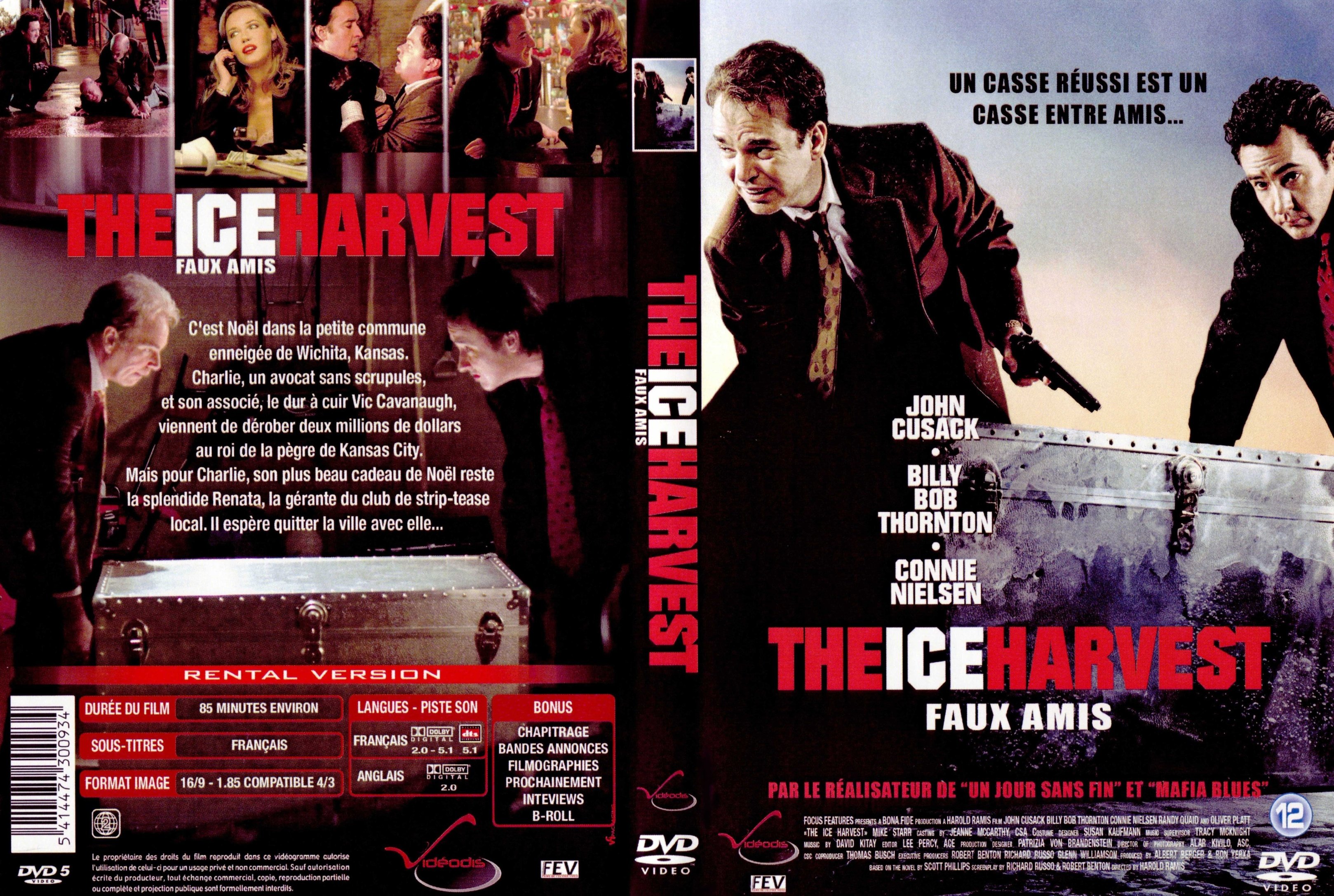 Jaquette DVD The ice harvest