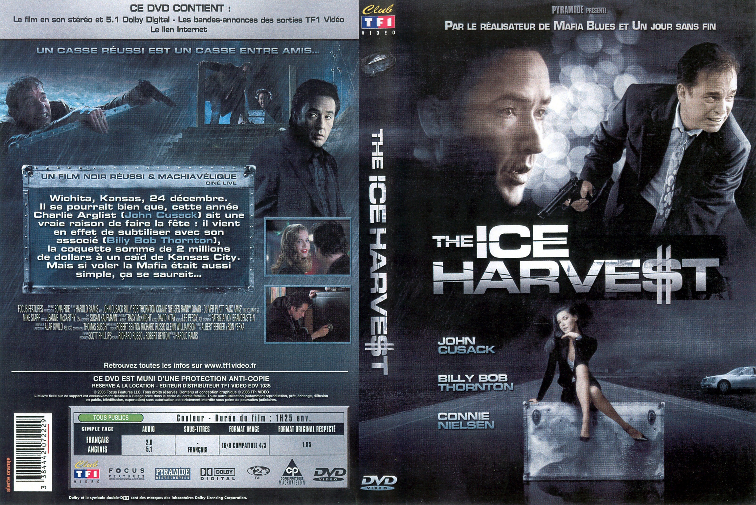 Jaquette DVD The ice harvest v2