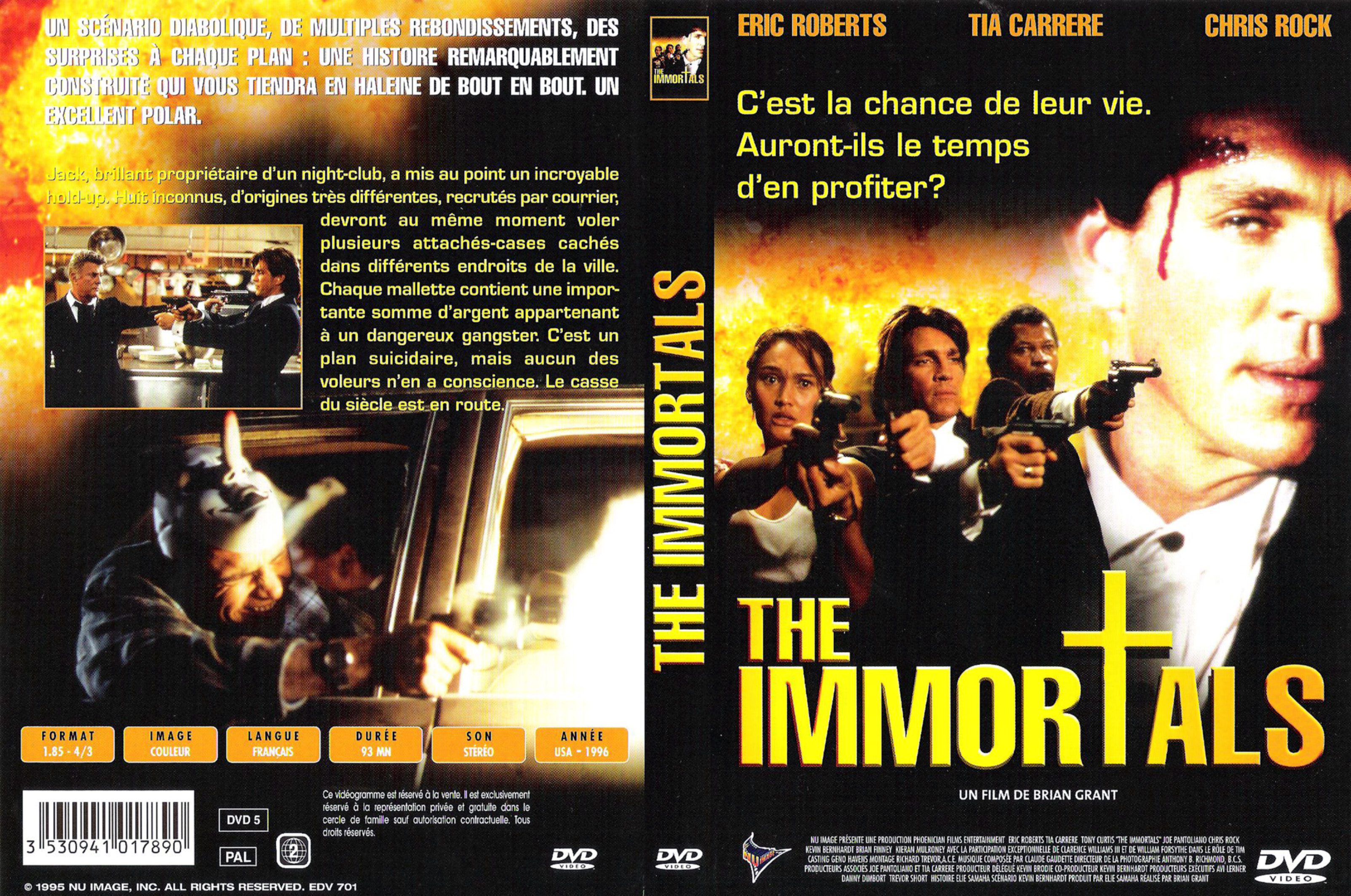 Jaquette DVD The immortals
