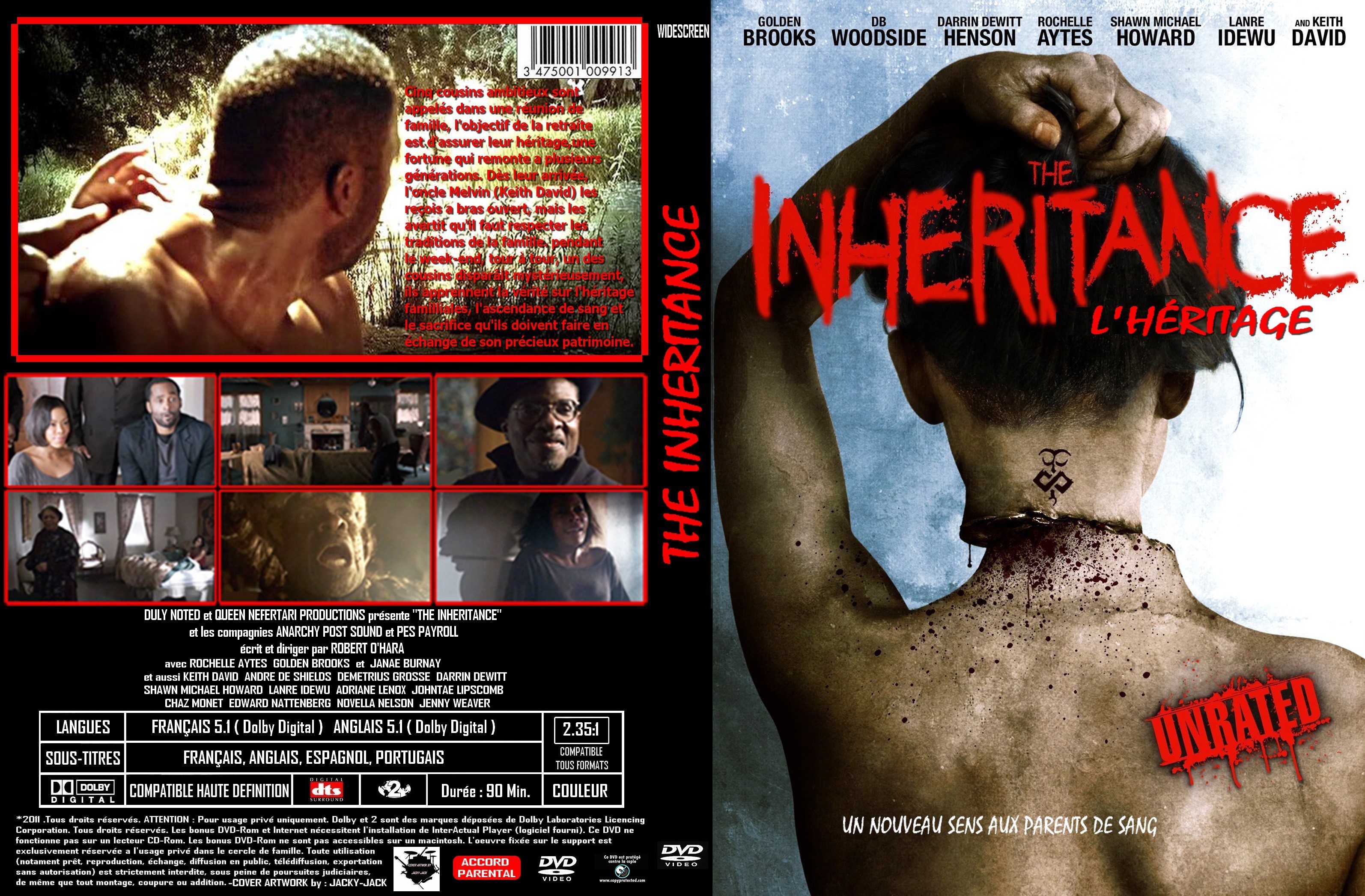 Jaquette DVD The inheritance custom