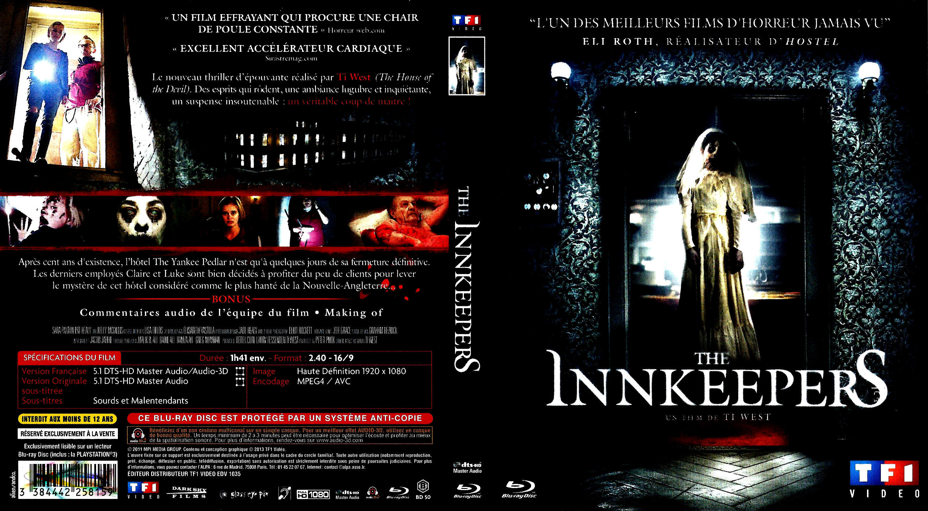 Jaquette DVD The innkeepers (BLU-RAY)