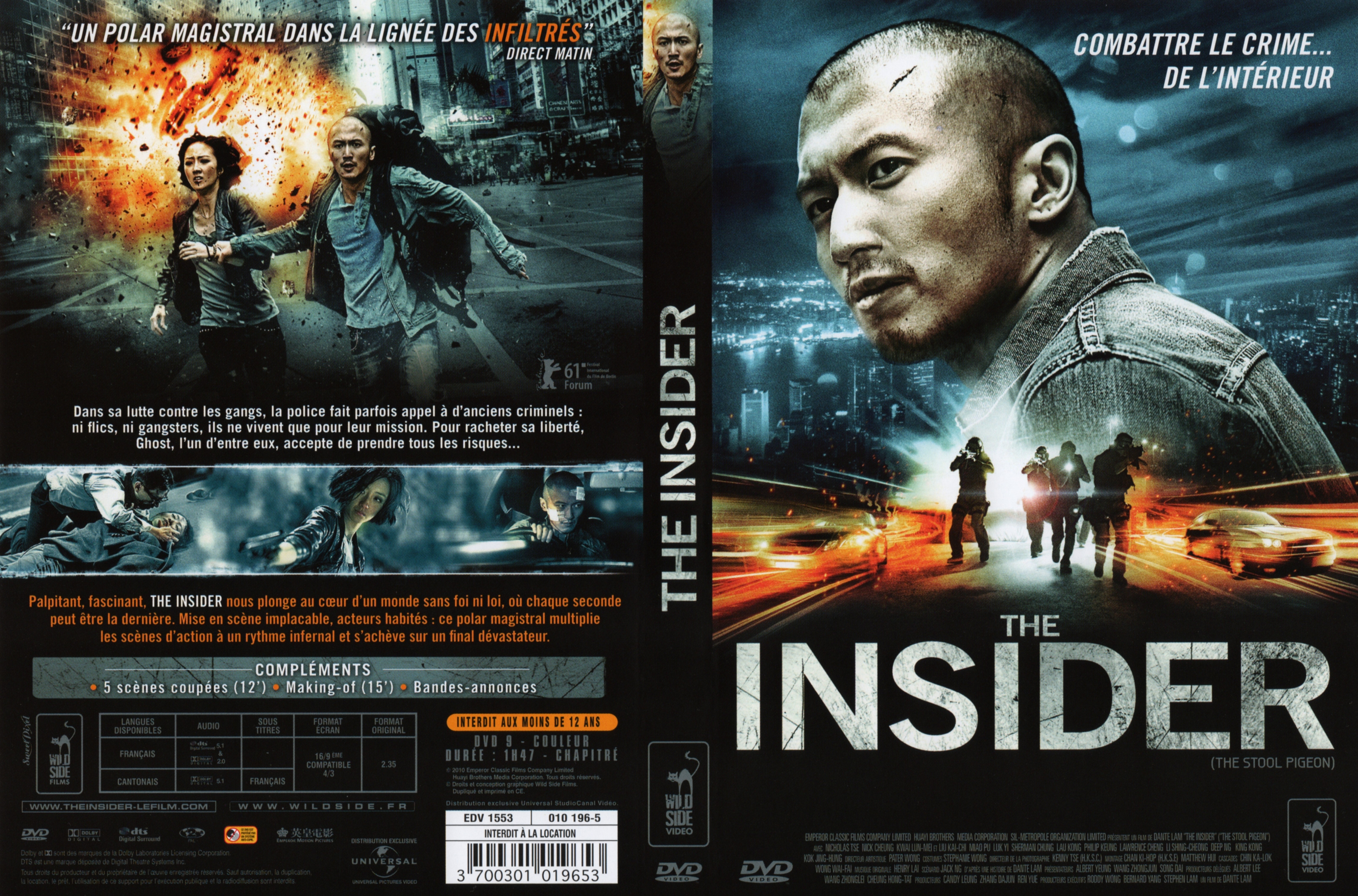 Jaquette DVD The insider