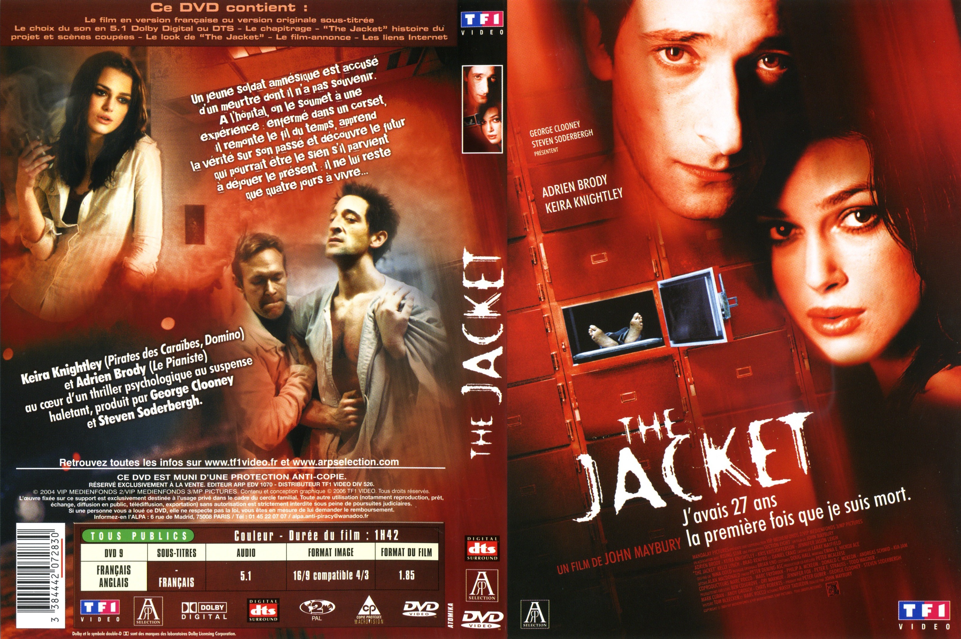 Jaquette DVD The jacket