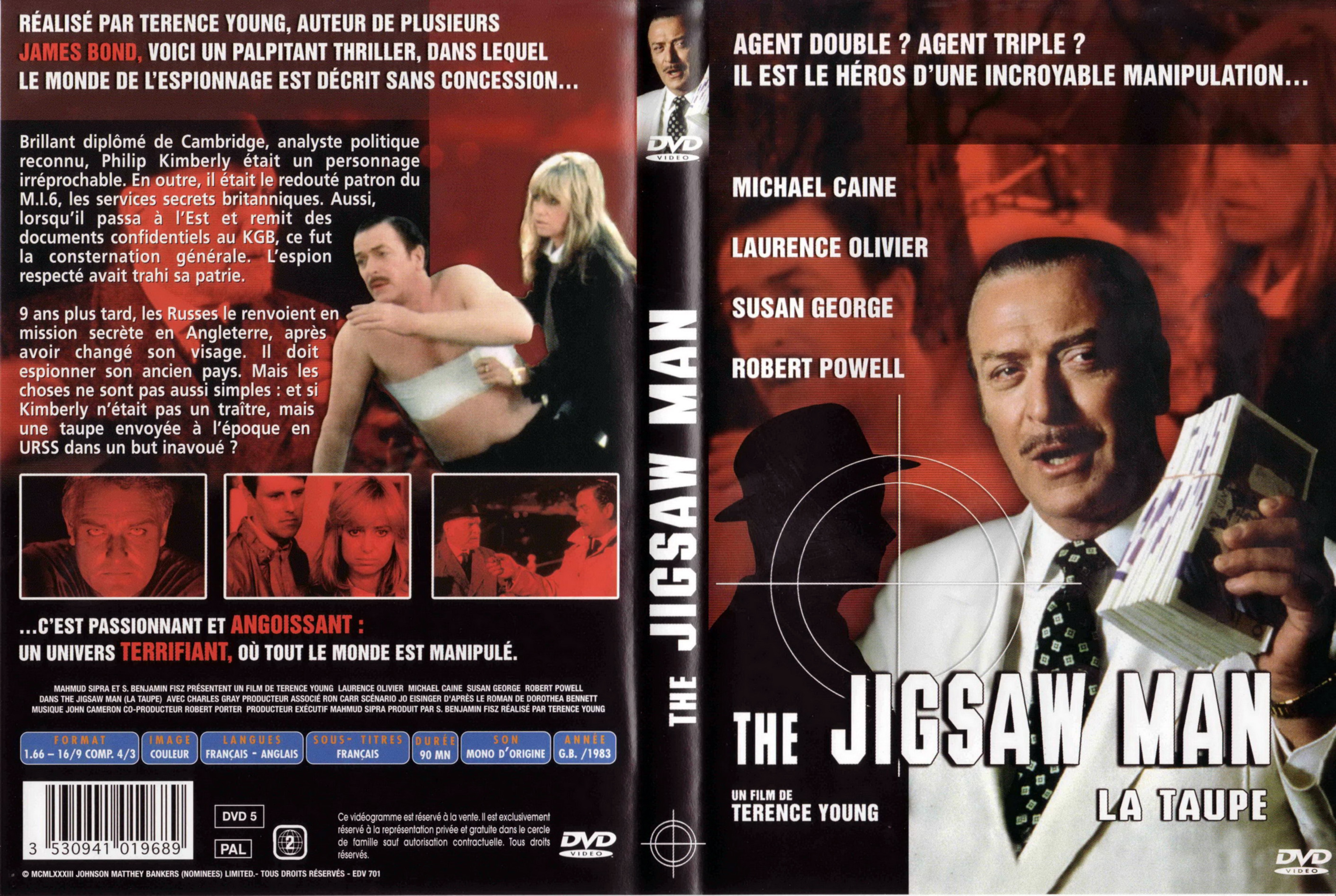 Jaquette DVD The jigsaw man - La taupe