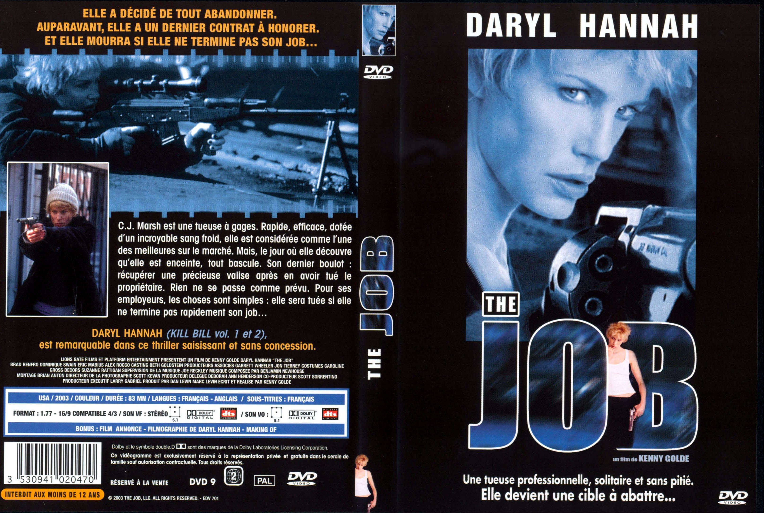Jaquette DVD The job
